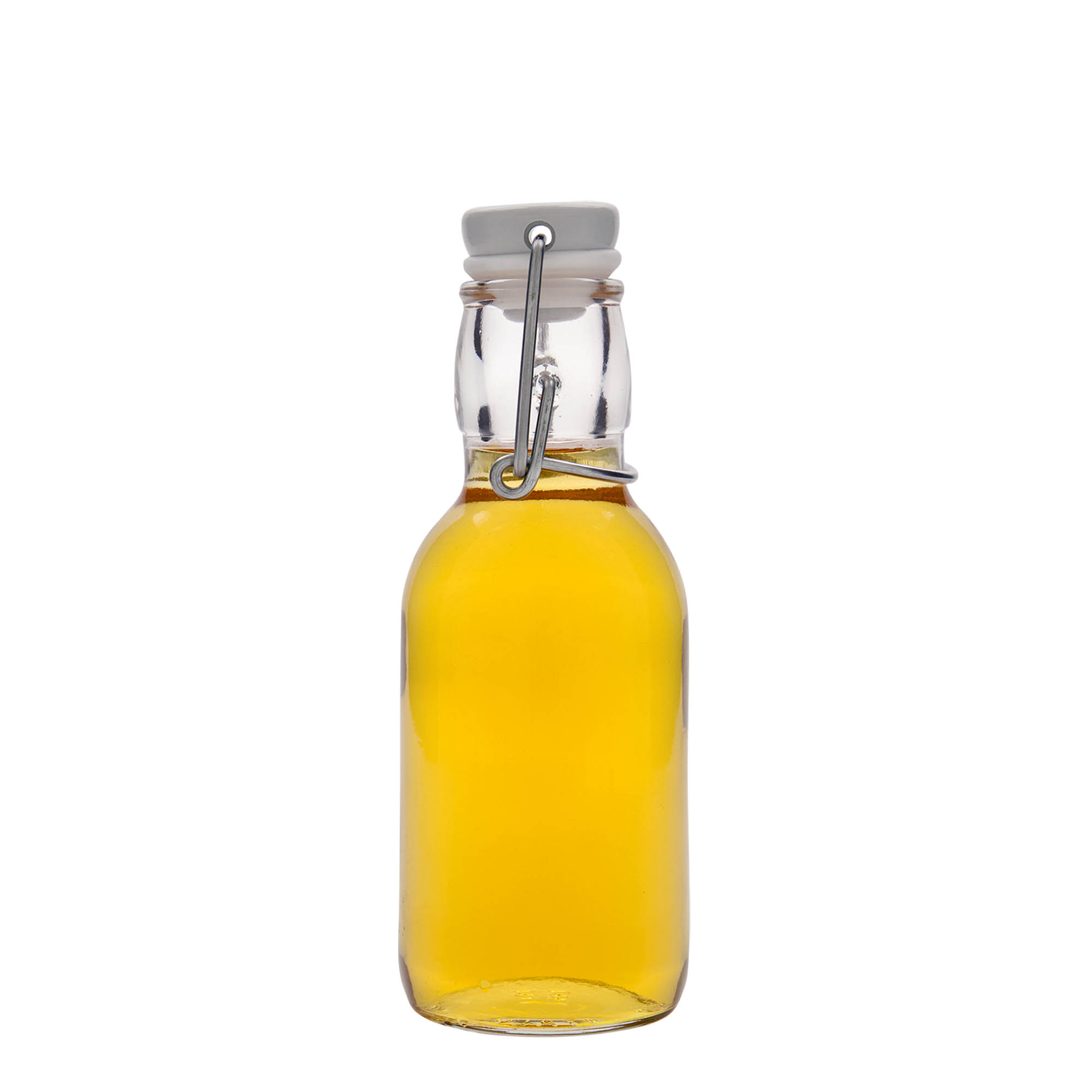250 ml butelka szklana 'Emilia', otwór: zamknięcie na zatrzask 250 ml butelka szklana 'Emilia', otwór: zamknięcie na zatrzask