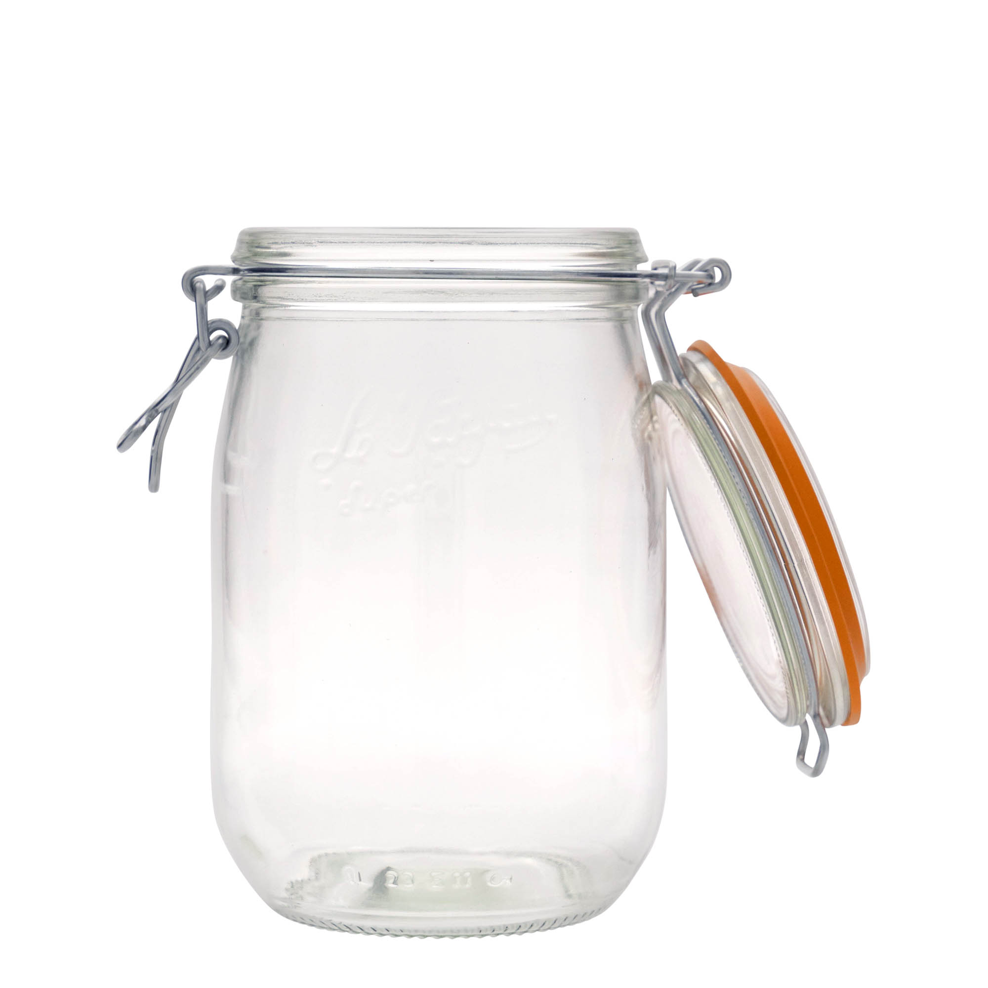 1.000 ml słoik z zamknięciem drucianym 'Le Parfait Super Bocal', otwór: zamknięcie druciane 1.000 ml słoik z zamknięciem drucianym 'Le Parfait Super Bocal', otwór: zamknięcie druciane