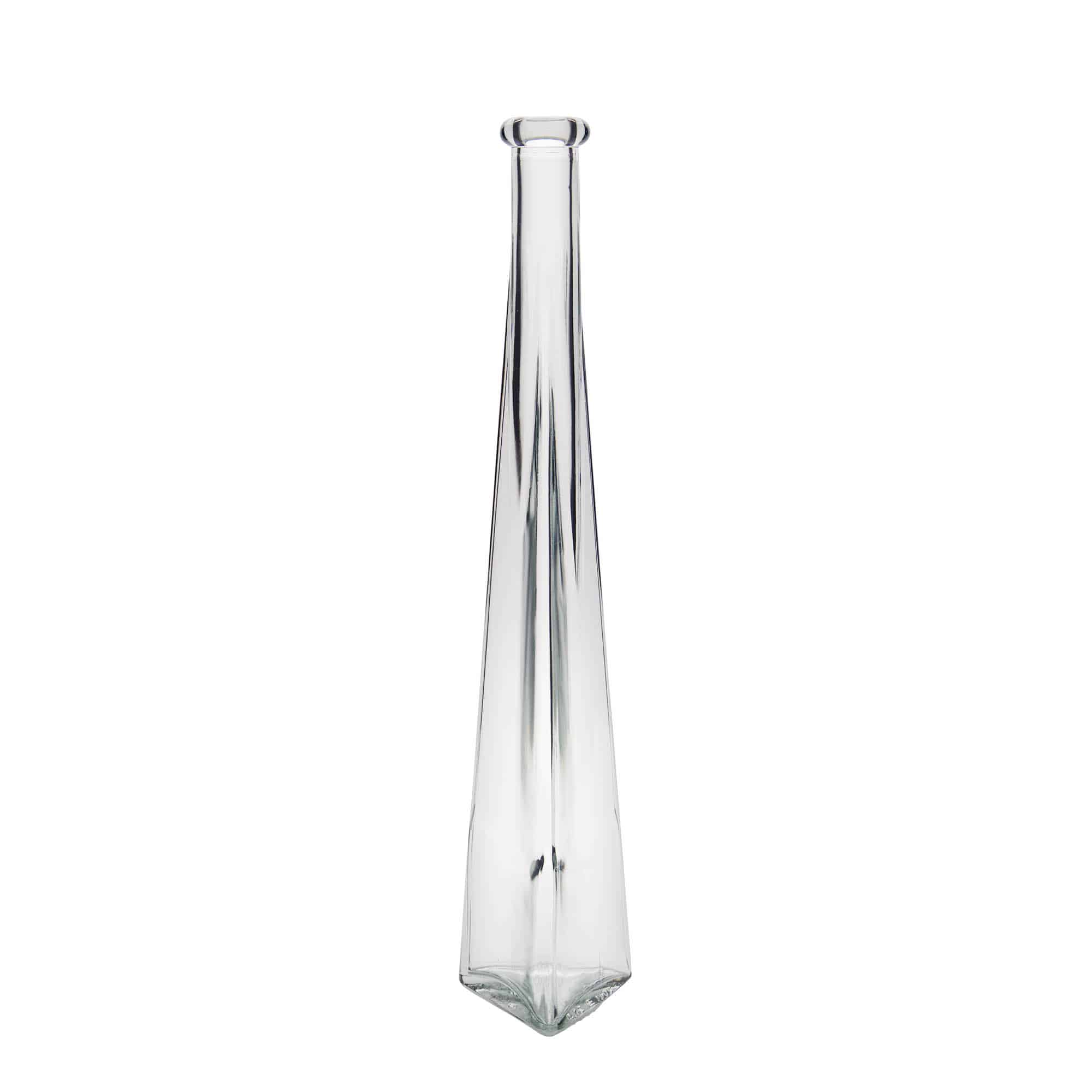 200 ml butelka szklana 'Dama Triangolore', trójkątna, zamknięcie: korek