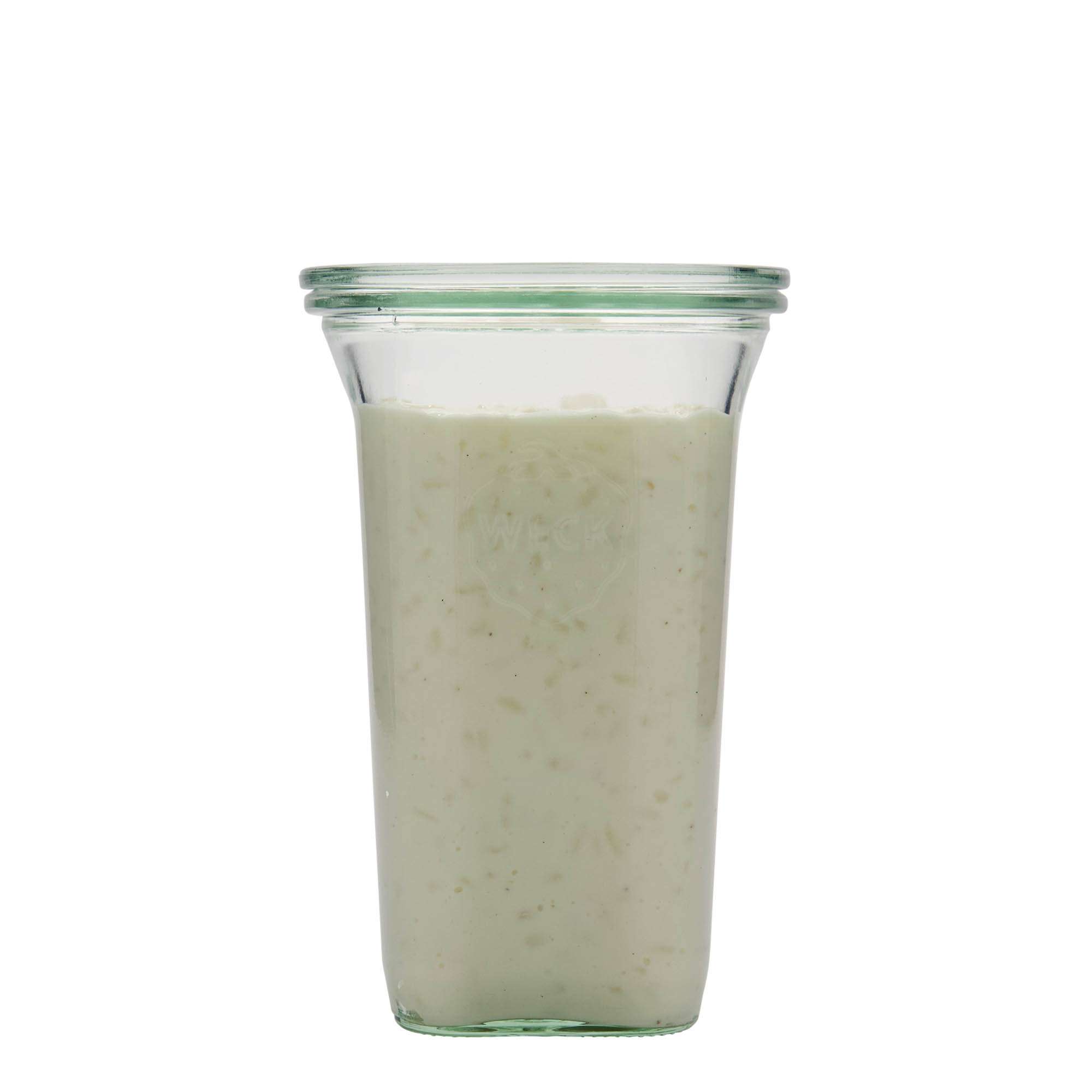 795 ml słoik WECK Quadro, kwadratowy, wylot: okrągły rant 795 ml słoik WECK Quadro, kwadratowy, wylot: okrągły rant