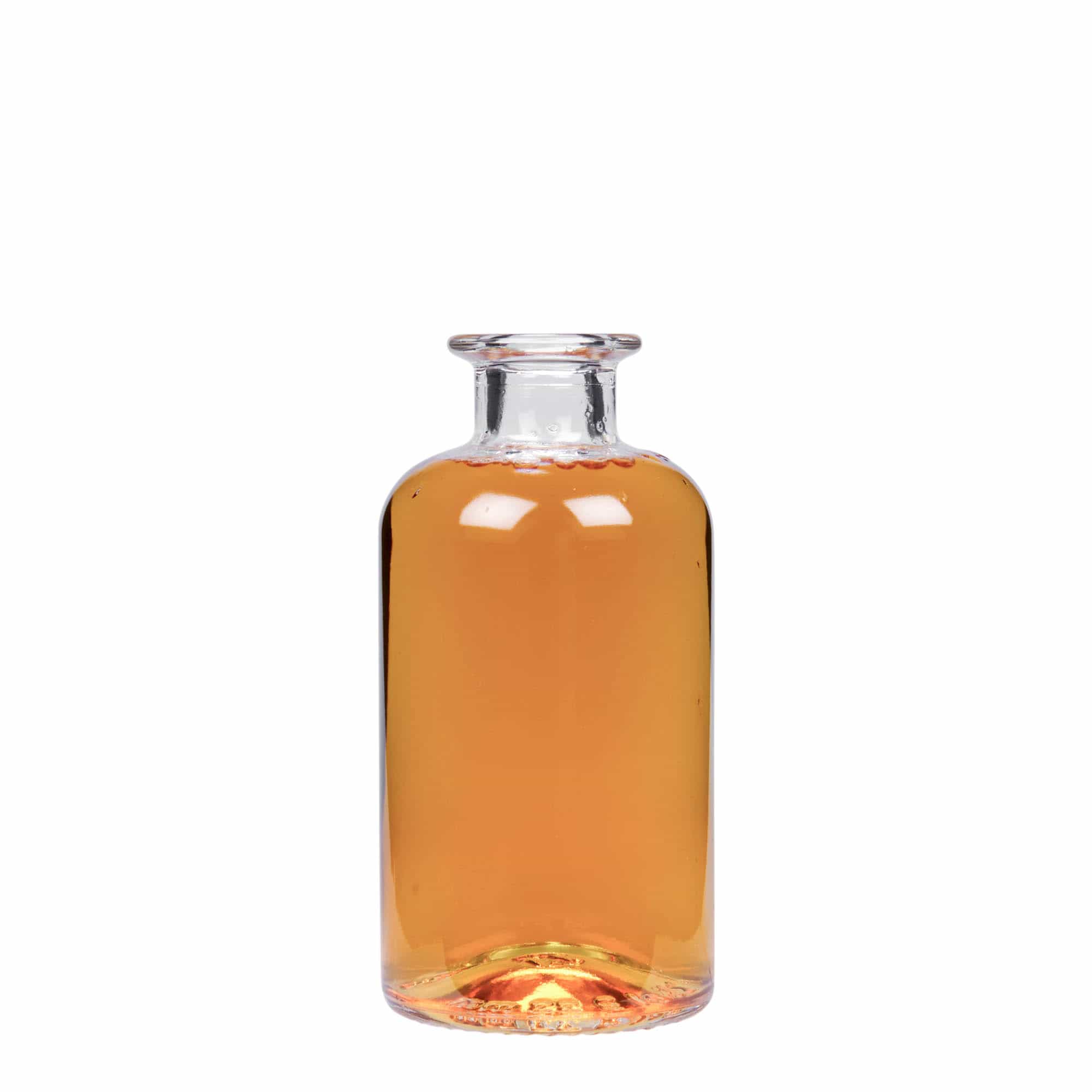 250 ml butelka szklana apteczna, zamknięcie: korek