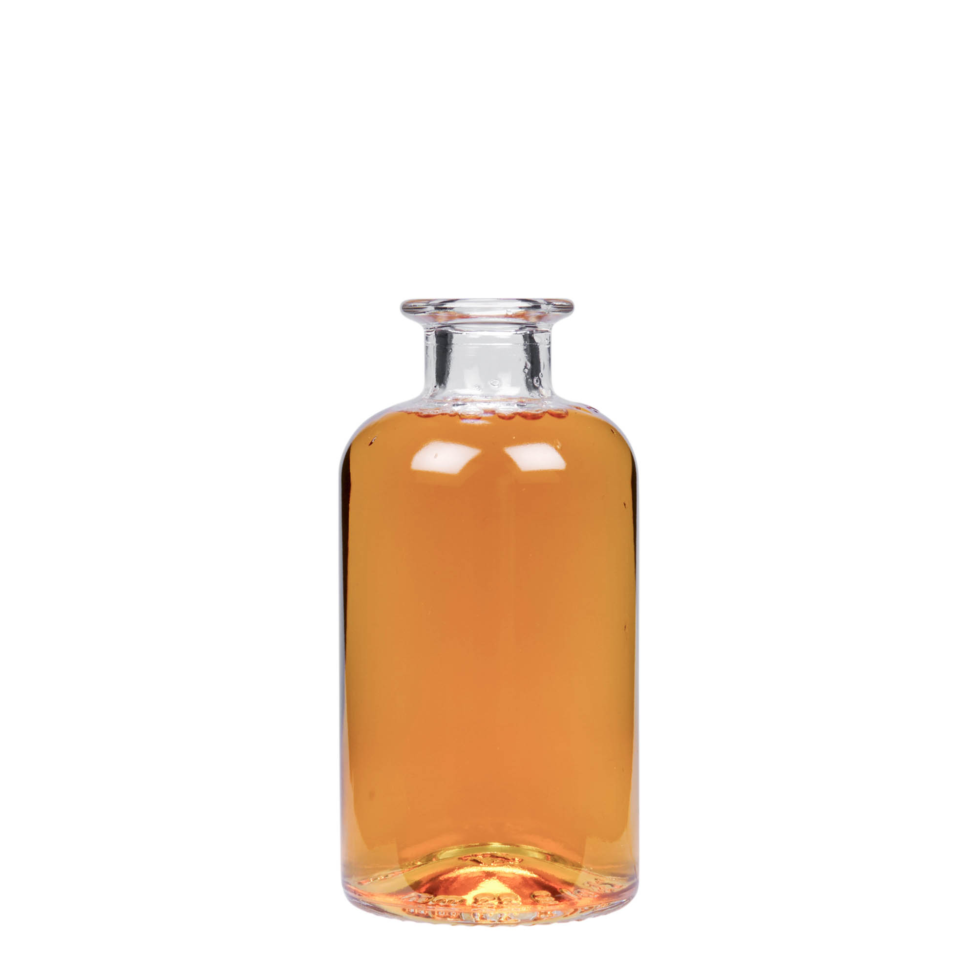 250 ml szklana butelka aptekarska, otwór: korek