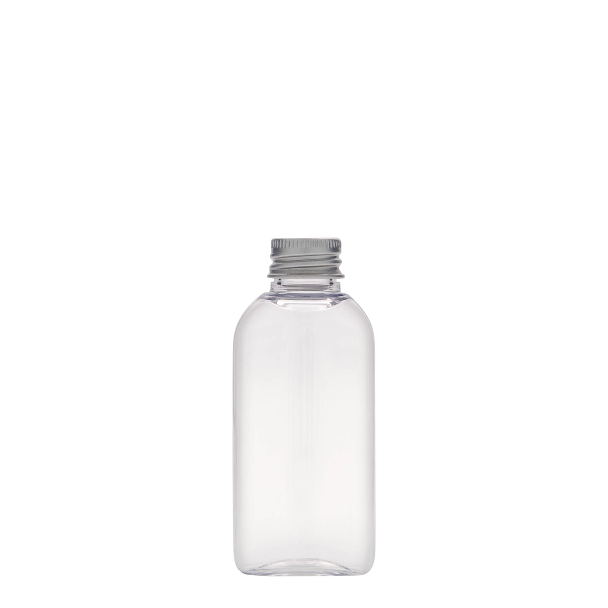 50 ml butelka PET „Iris”, owalna, plastik, gwint: 20/410 50 ml butelka PET „Iris”, owalna, plastik, gwint: 20/410