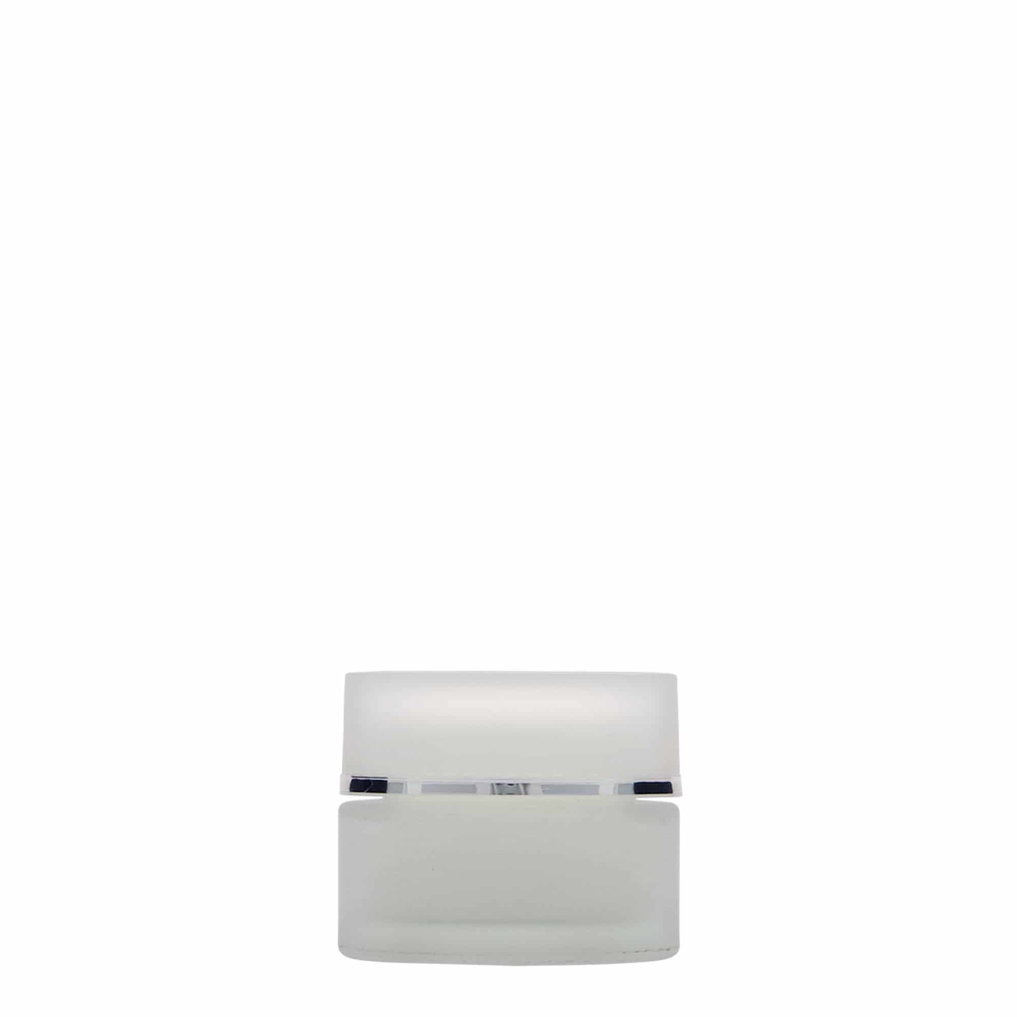 15 ml słoiczek „Platin Edition”, szkło, matowe, otwór: zakrętka