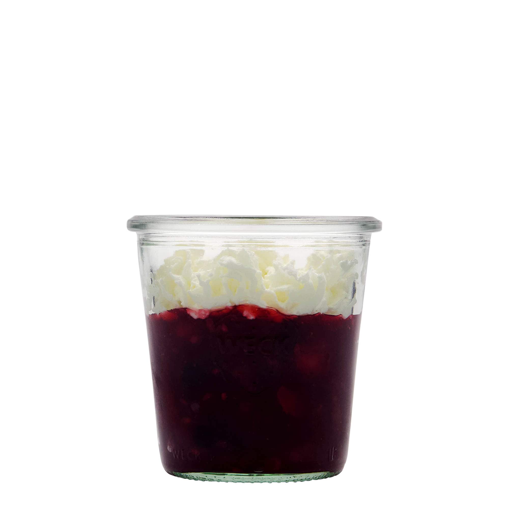 290 ml słoik WECK ze ściętym brzegiem, otwór: zaokrąglony rant