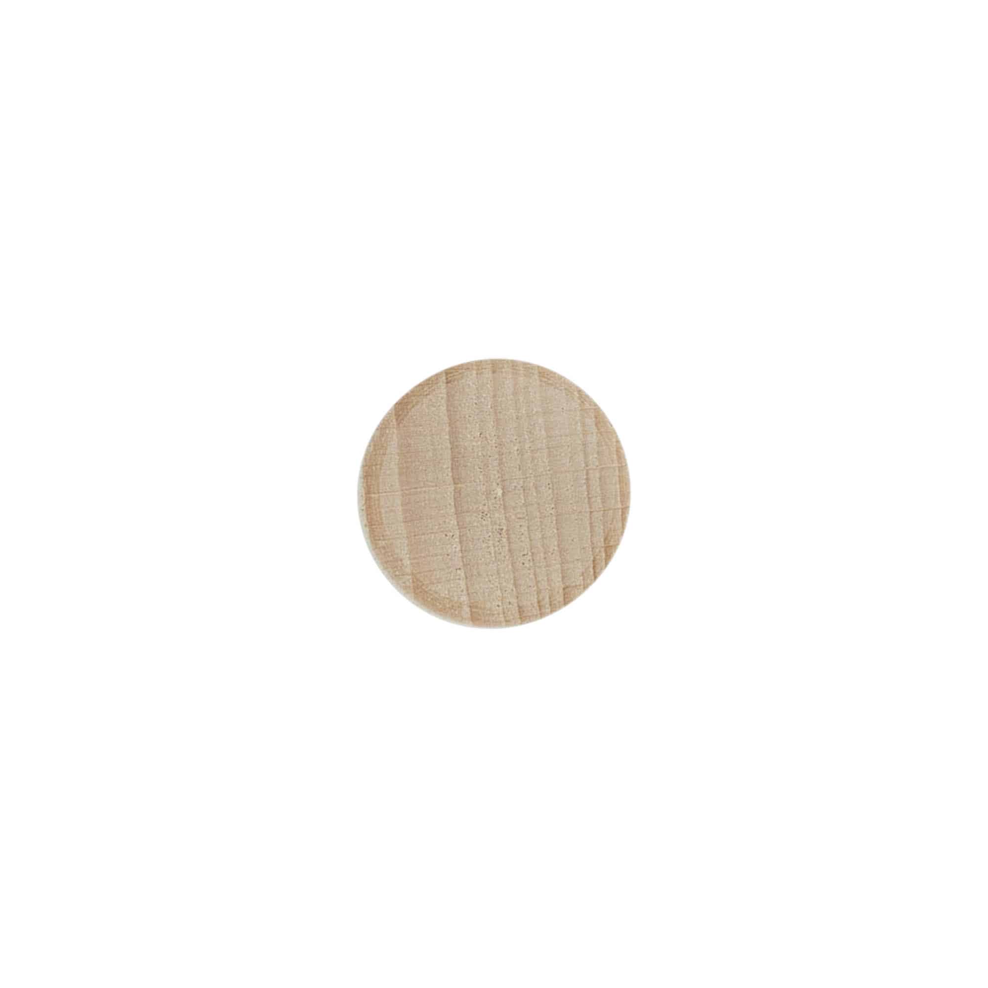 Korek z uchwytem 16 mm, drewno/plastik, do wylotu: korek