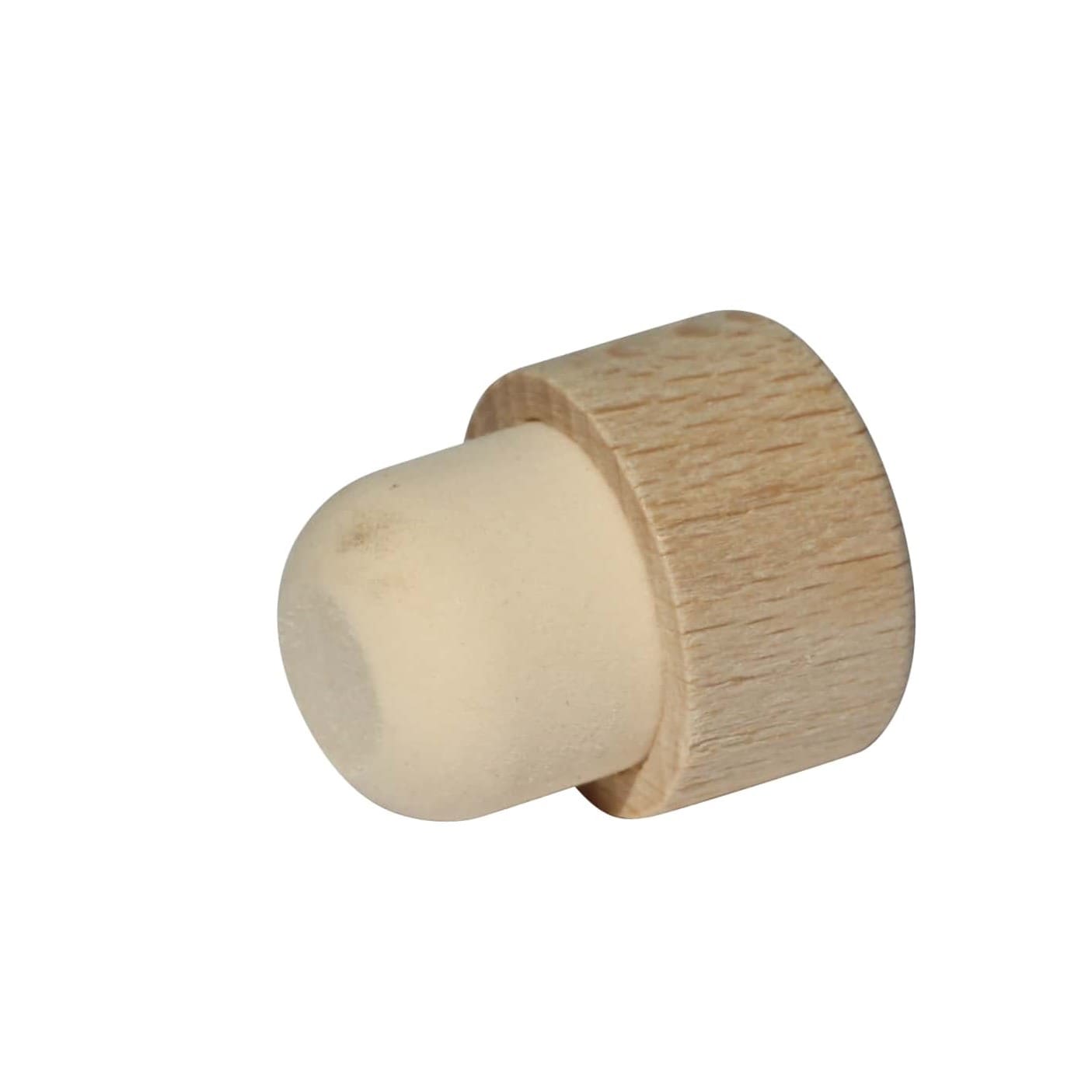 Korek z uchwytem 16,5 mm, drewno/plastik, do otworu: korek