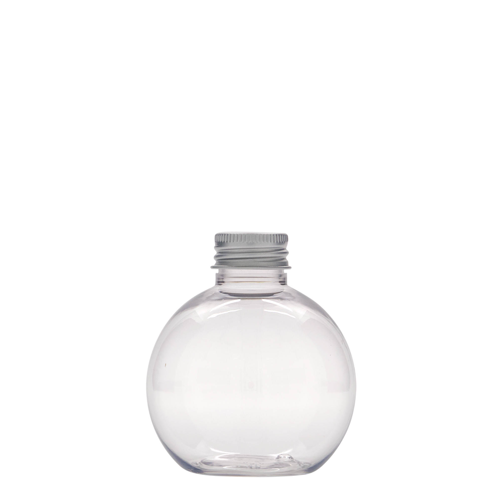 150 ml butelka PET „Perry”, okrągła, tworzywo sztuczne, gwint: 24/410