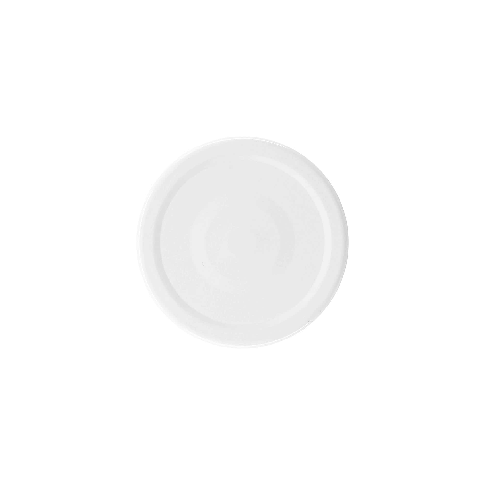 Zakrętka Deep-Twist-Off, blacha biała, biała, do szyjki: Deep-TO 66 Zakrętka Deep-Twist-Off, blacha biała, biała, do szyjki: Deep-TO 66