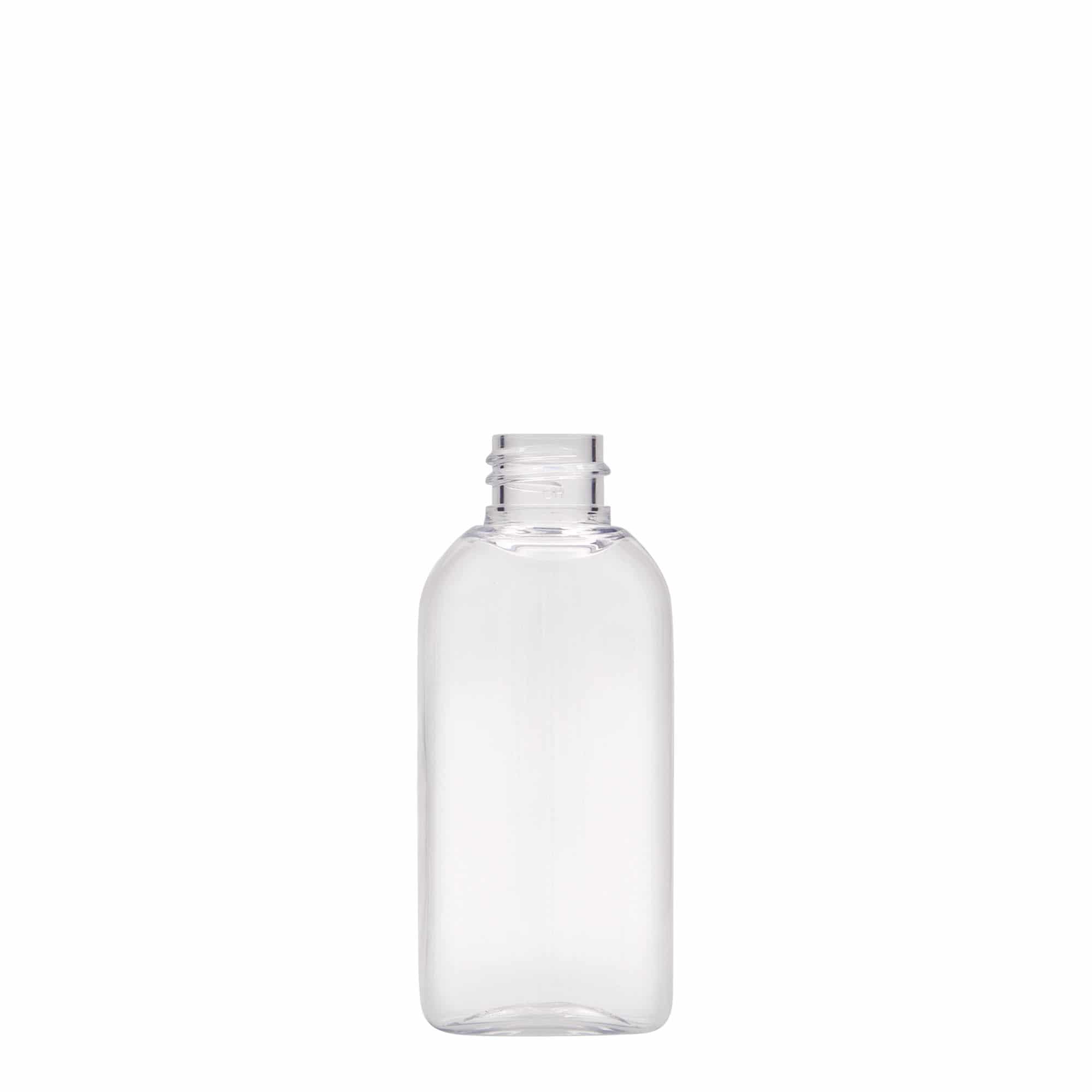 50 ml butelka PET 'Iris', owalna, tworzywo sztuczne, zamknięcie: 20/410