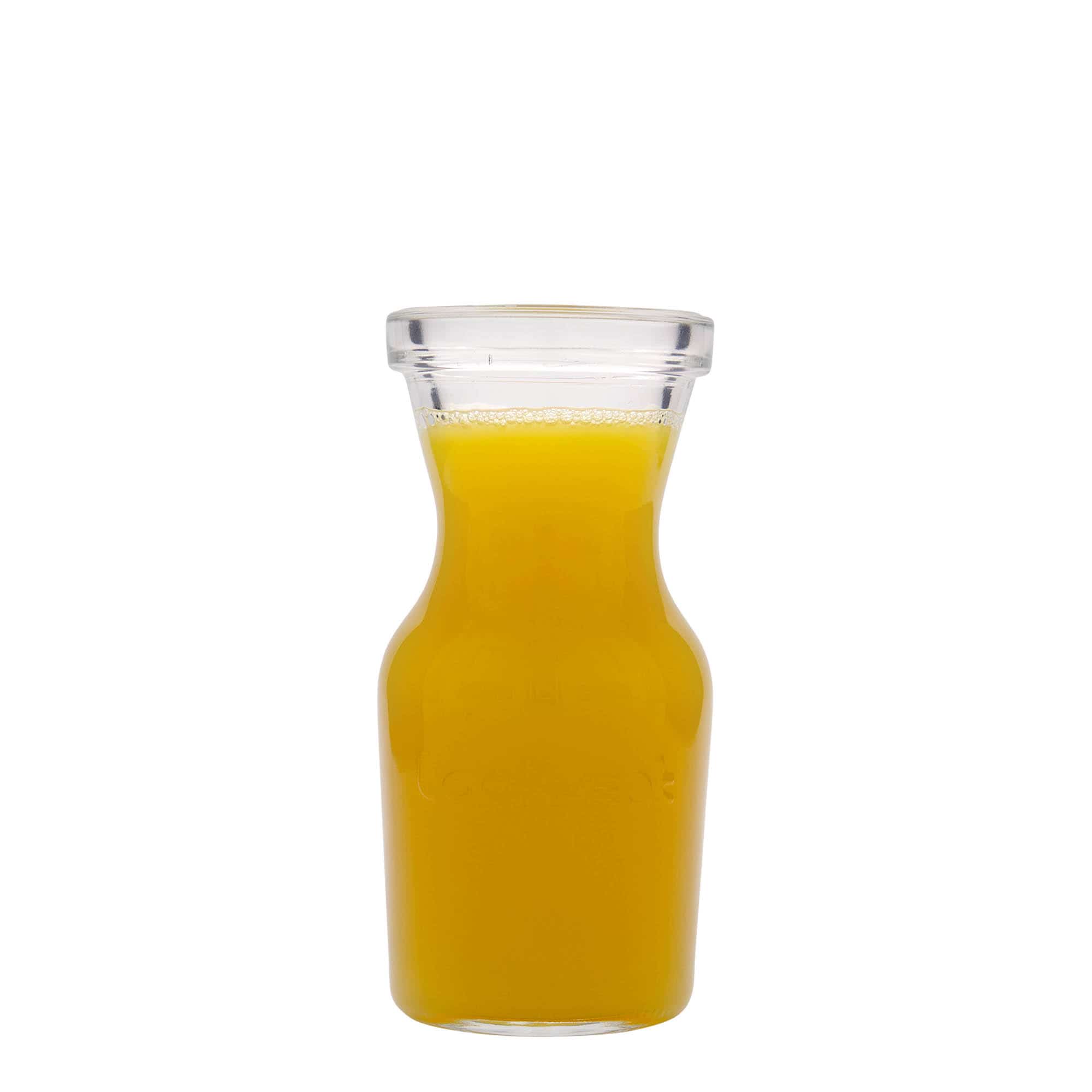 250 ml szklany karafka 'Lock-Eat', wylot: zamknięcie na druciany zatrzask