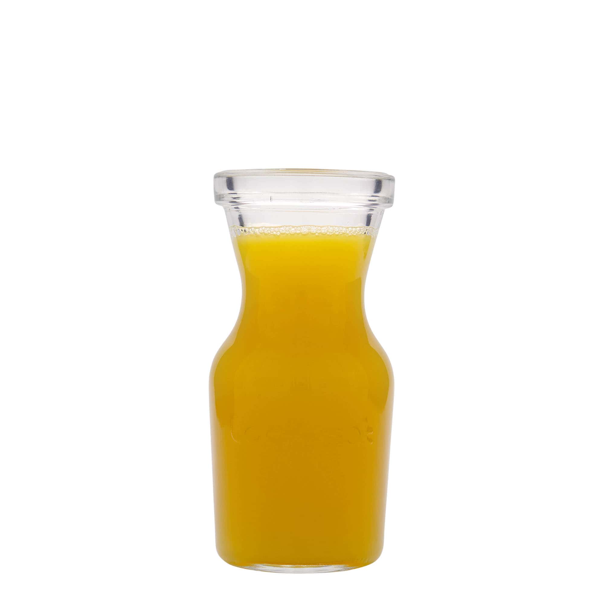 250 ml szklany karafka 'Lock-Eat', wylot: zamknięcie na druciany zatrzask