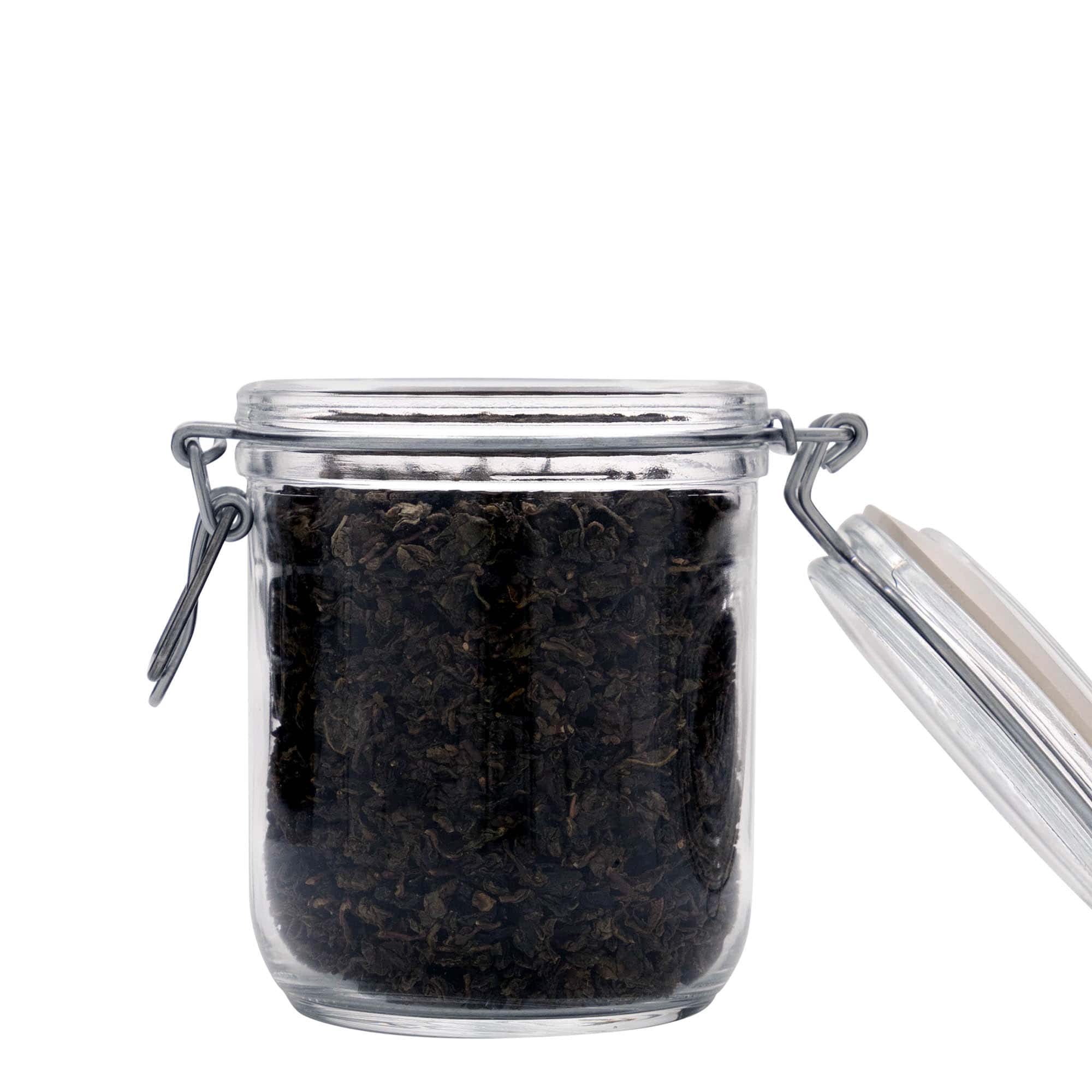 500 ml słoik z drucianym zamknięciem 'Fido', otwór: zamknięcie druciane