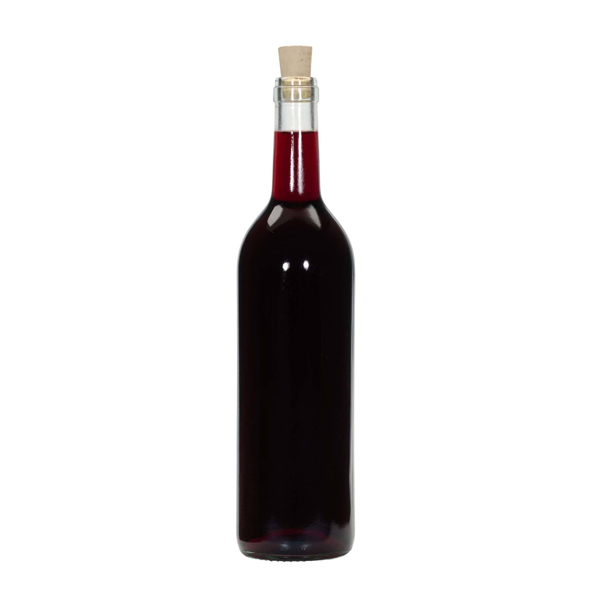 750 ml butelka szklana 'Bordeaux Tradition', korek