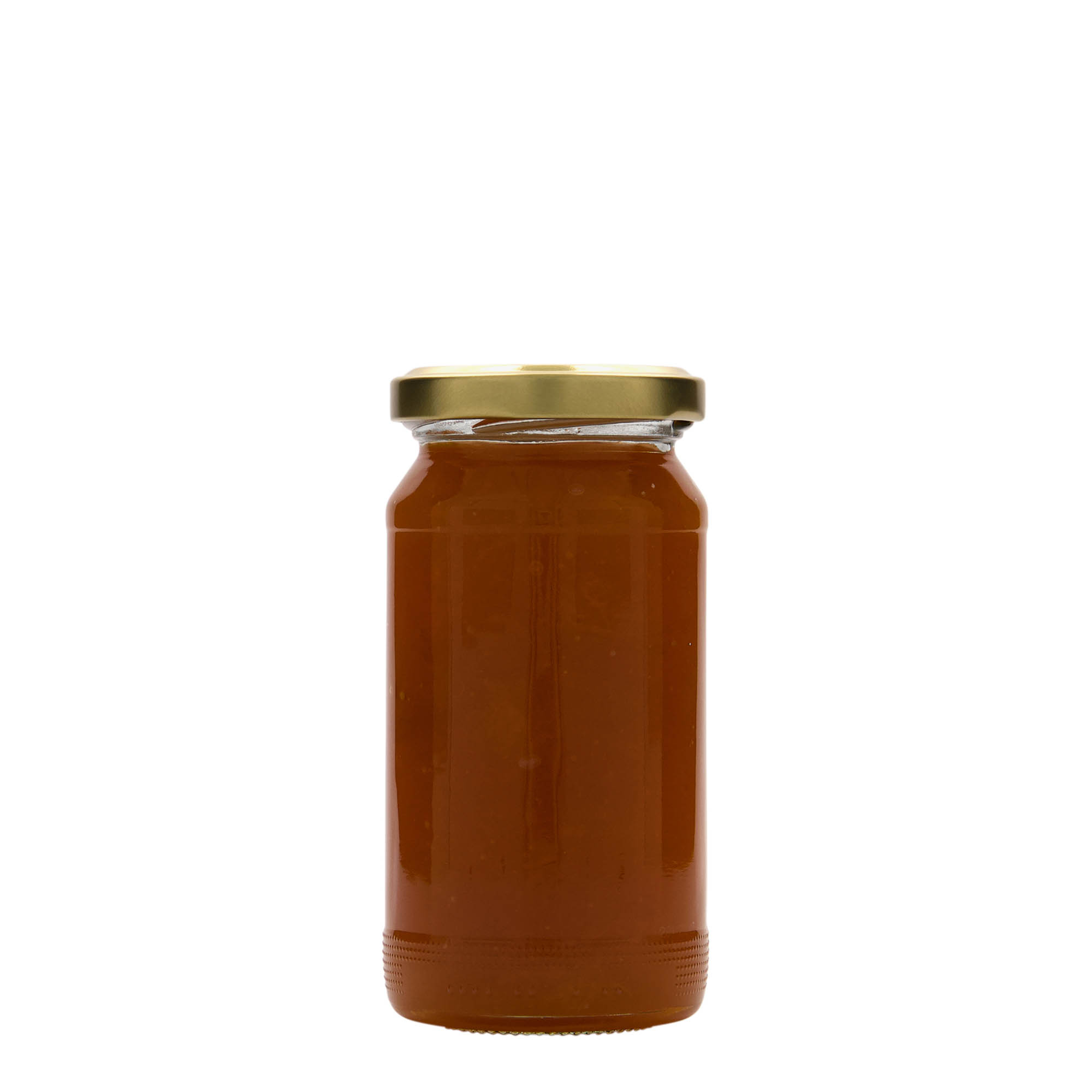 212 ml wysokie szklane naczynie okrągłe, otwór: Twist-Off (TO 53)