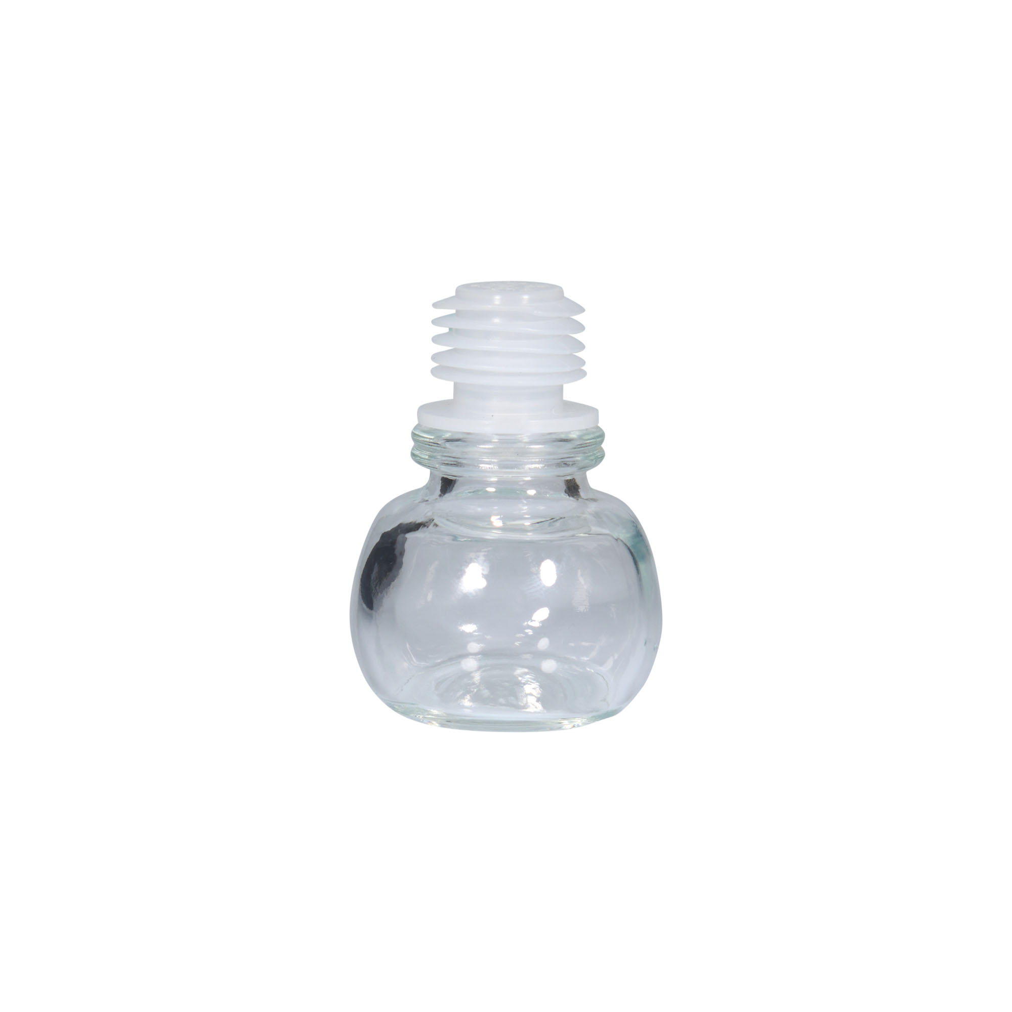 Korek z uchwytem 19 mm, szkło, do wlewu: korek Korek z uchwytem 19 mm, szkło, do wlewu: korek