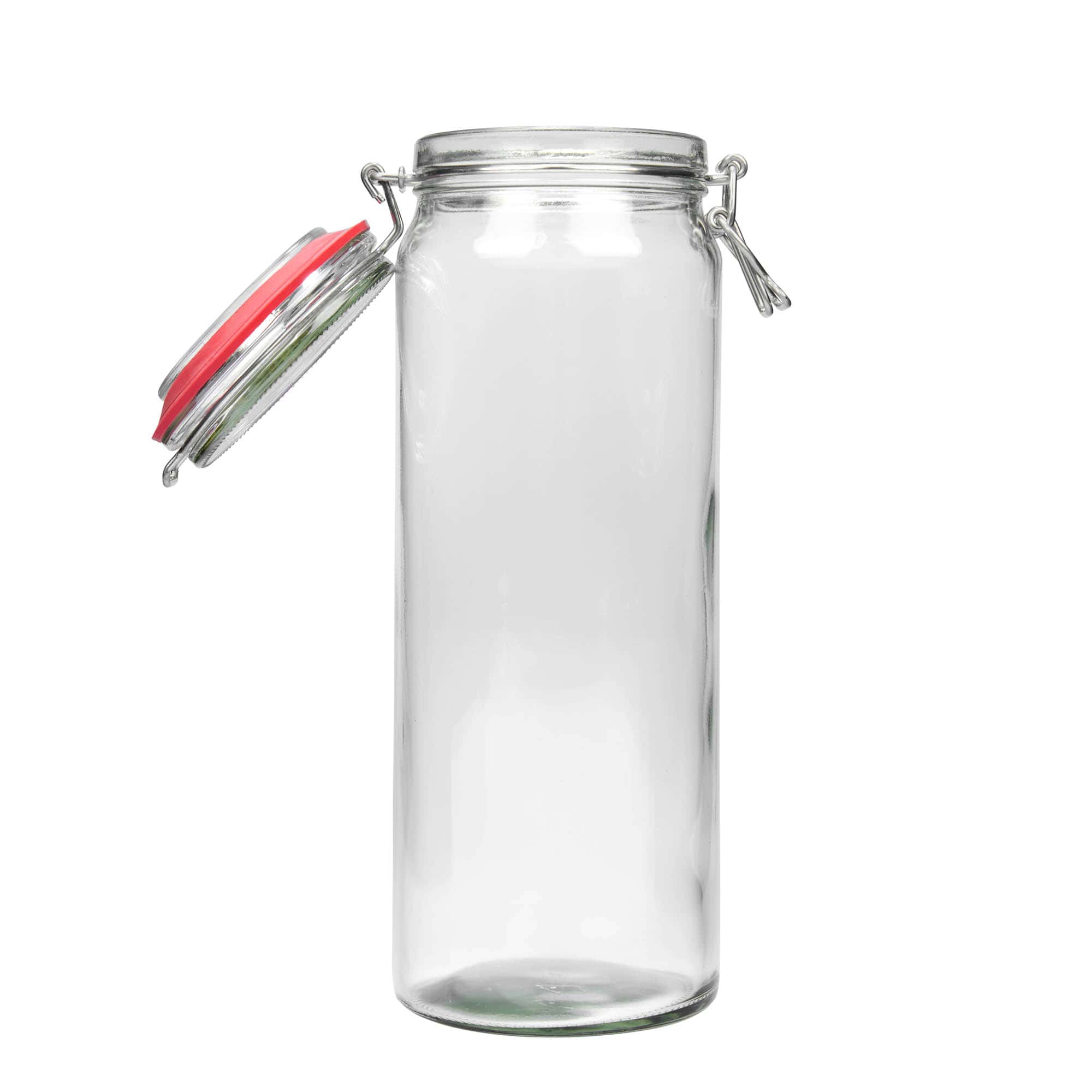 2160 ml słoik z zamknięciem pałąkowym , zamknięcie: Zamknięcie pałąkowe