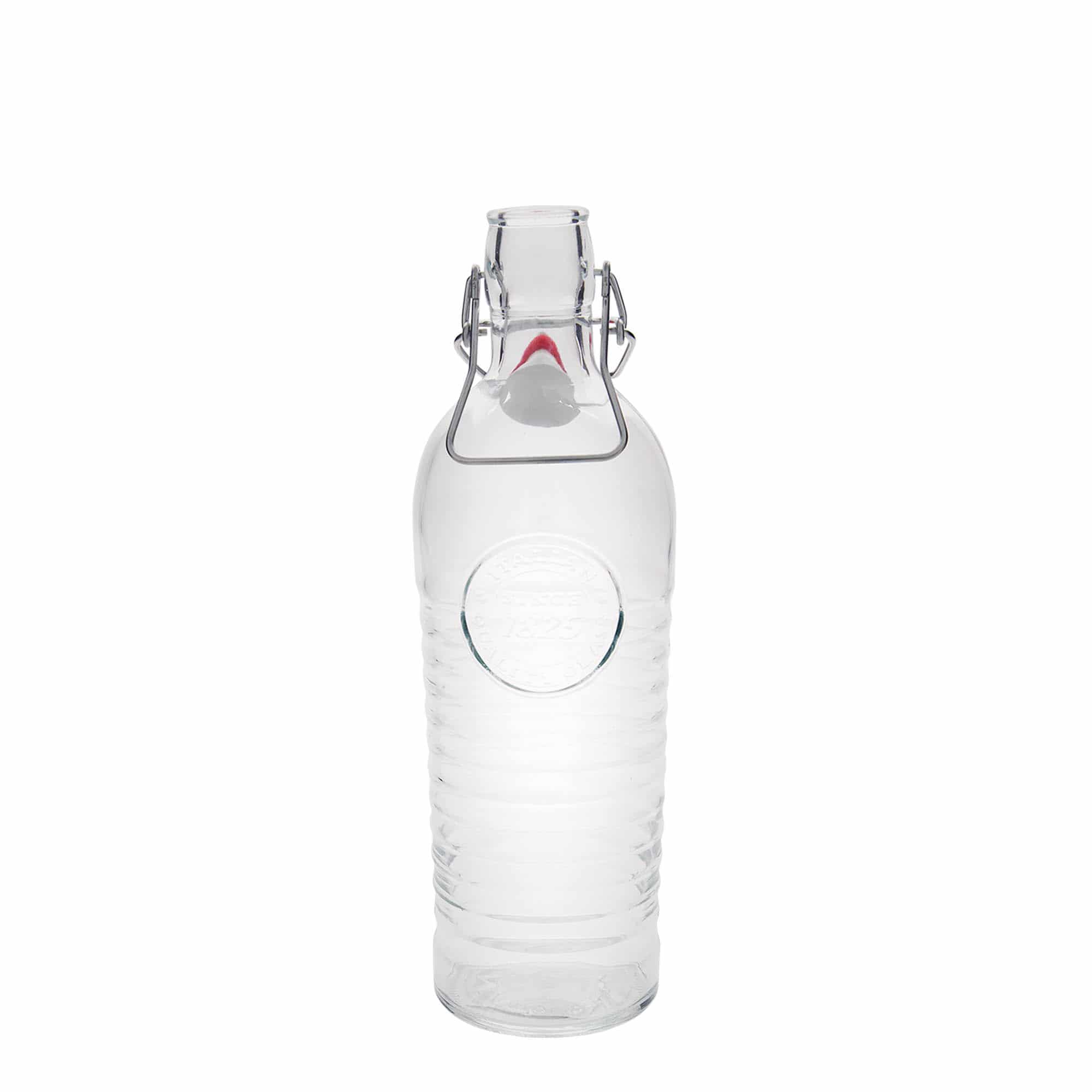 1200 ml butelka szklana 'Officina 1825', zamknięcie: Zamknięcie pałąkowe