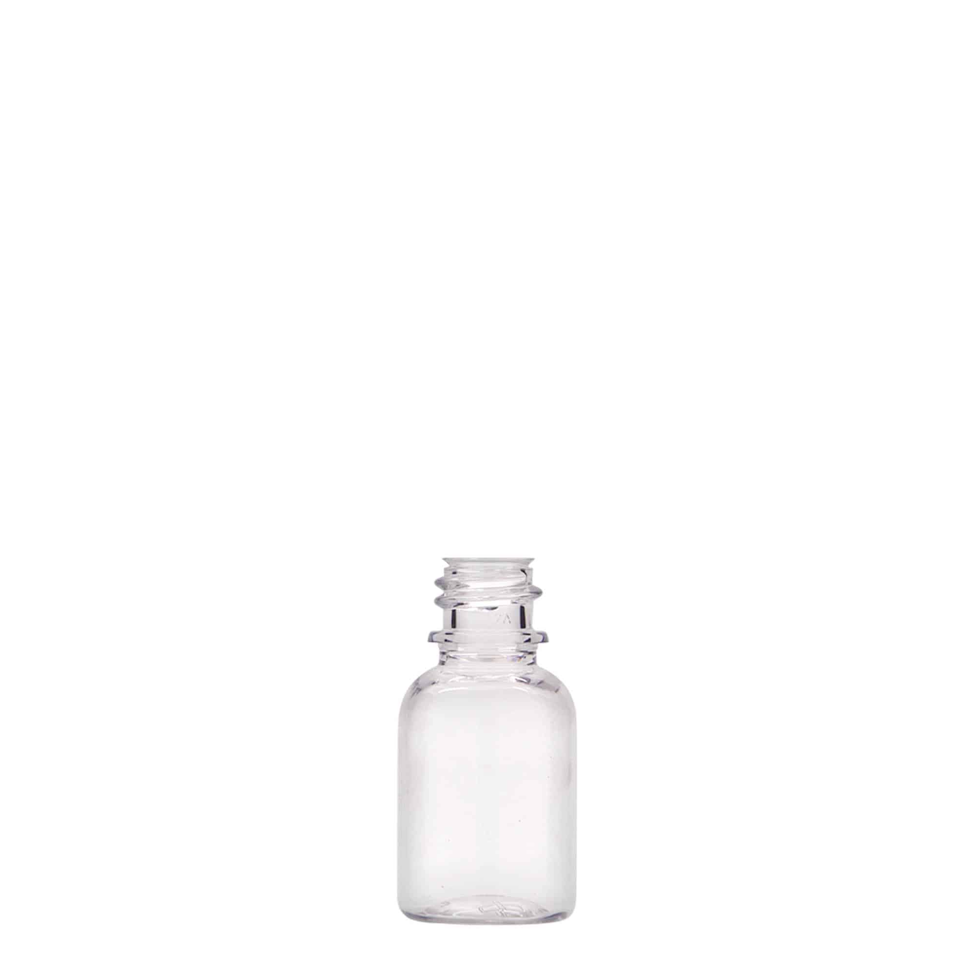 20 ml butelka farmaceutyczna PET 'Easy Living', tworzywo sztuczne, zamknięcie: DIN 18 20 ml butelka farmaceutyczna PET 'Easy Living', tworzywo sztuczne, zamknięcie: DIN 18
