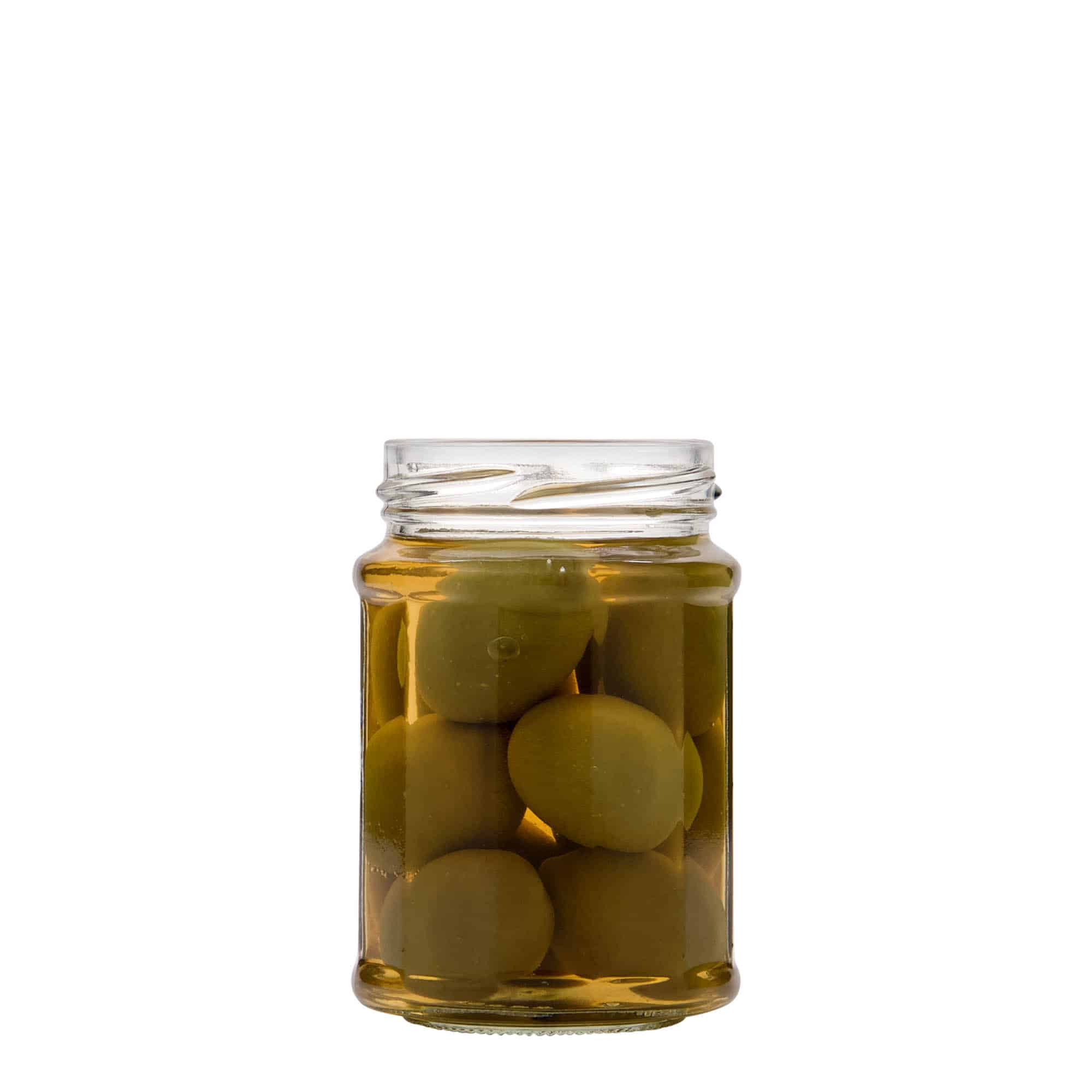 192 ml słoik wielokątny, zamknięcie: twist off(TO 58)