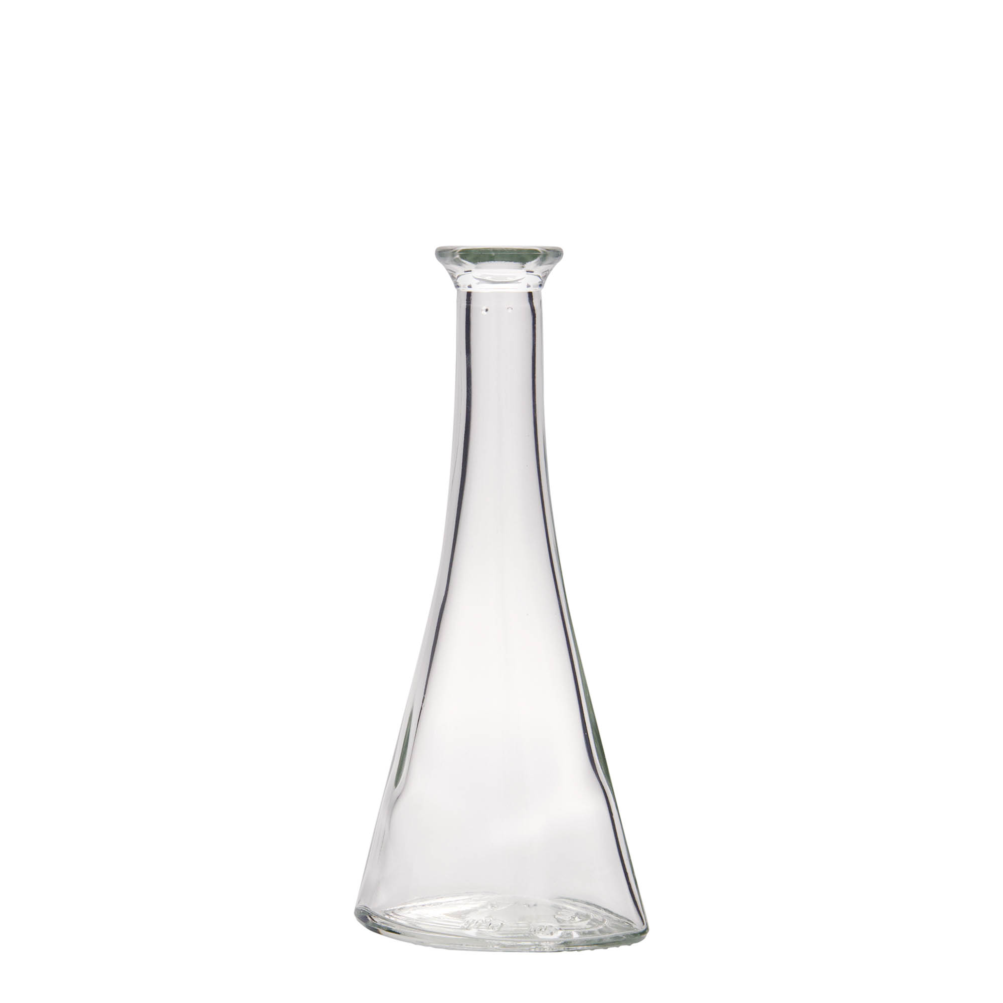 Butelka szklana 100 ml 'Veronica', półokrągła, otwór: korek