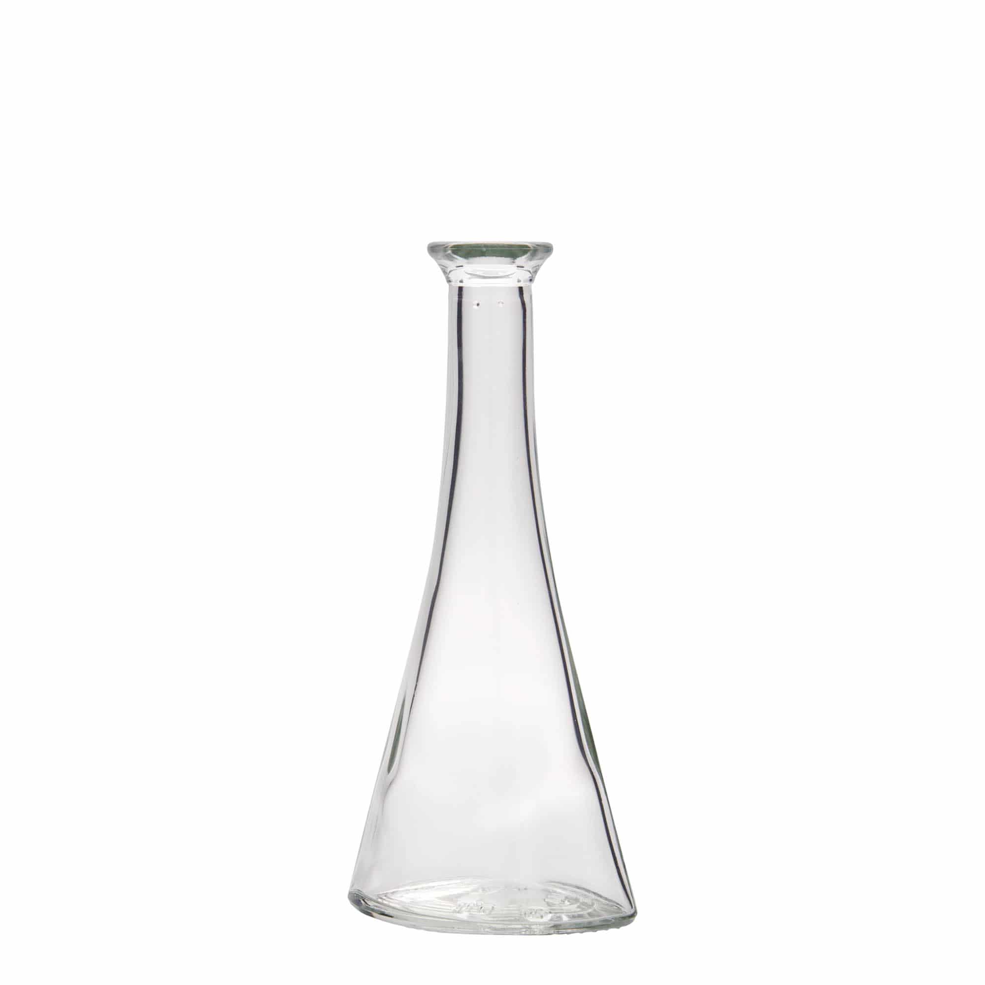 Butelka szklana 100 ml 'Veronica', półokrągła, otwór: korek