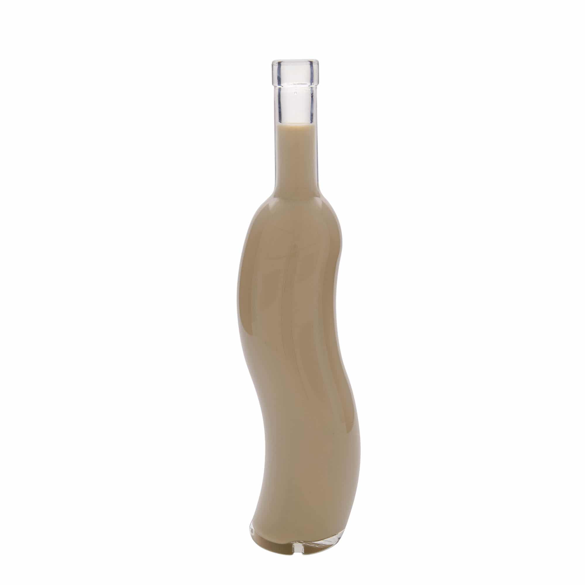 Butelka szklana 500 ml 'La-Ola', półokrągła, otwór: korek Butelka szklana 500 ml 'La-Ola', półokrągła, otwór: korek