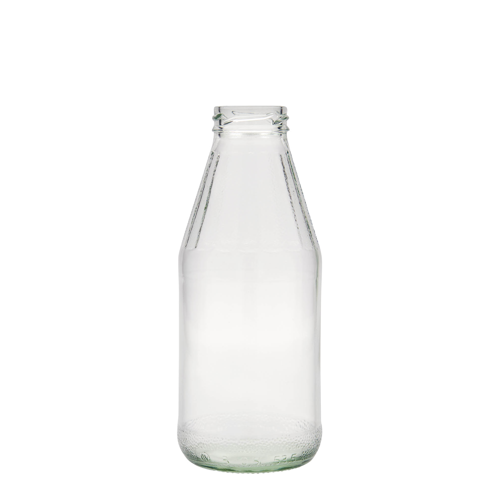 500 ml uniwersalna butelka szerokootworowa, szkło, szyjka: Twist-Off (TO 43) 500 ml uniwersalna butelka szerokootworowa, szkło, szyjka: Twist-Off (TO 43)