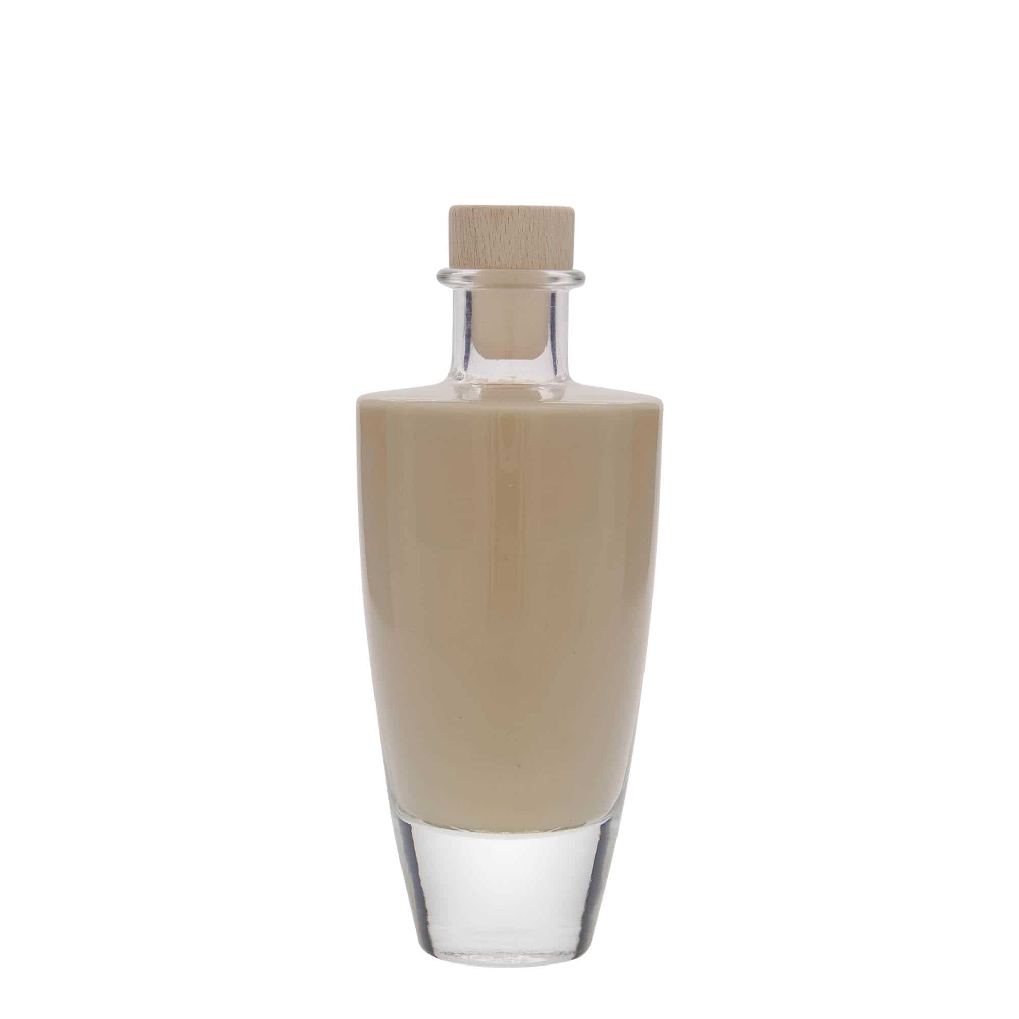 200 ml butelka szklana 'Vanessa', owalna, otwór: korek