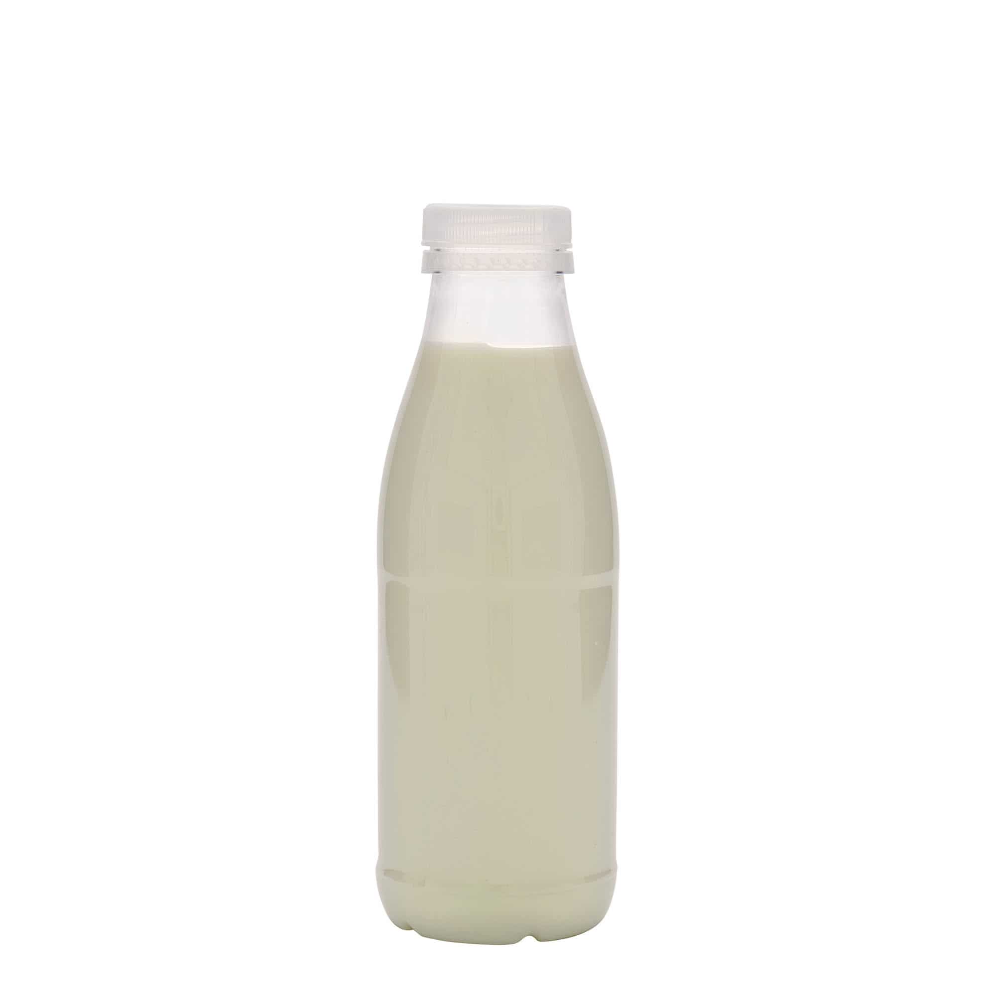 500 ml butelka PET 'Milk and Juice', tworzywo sztuczne, zamknięcie: 38 mm