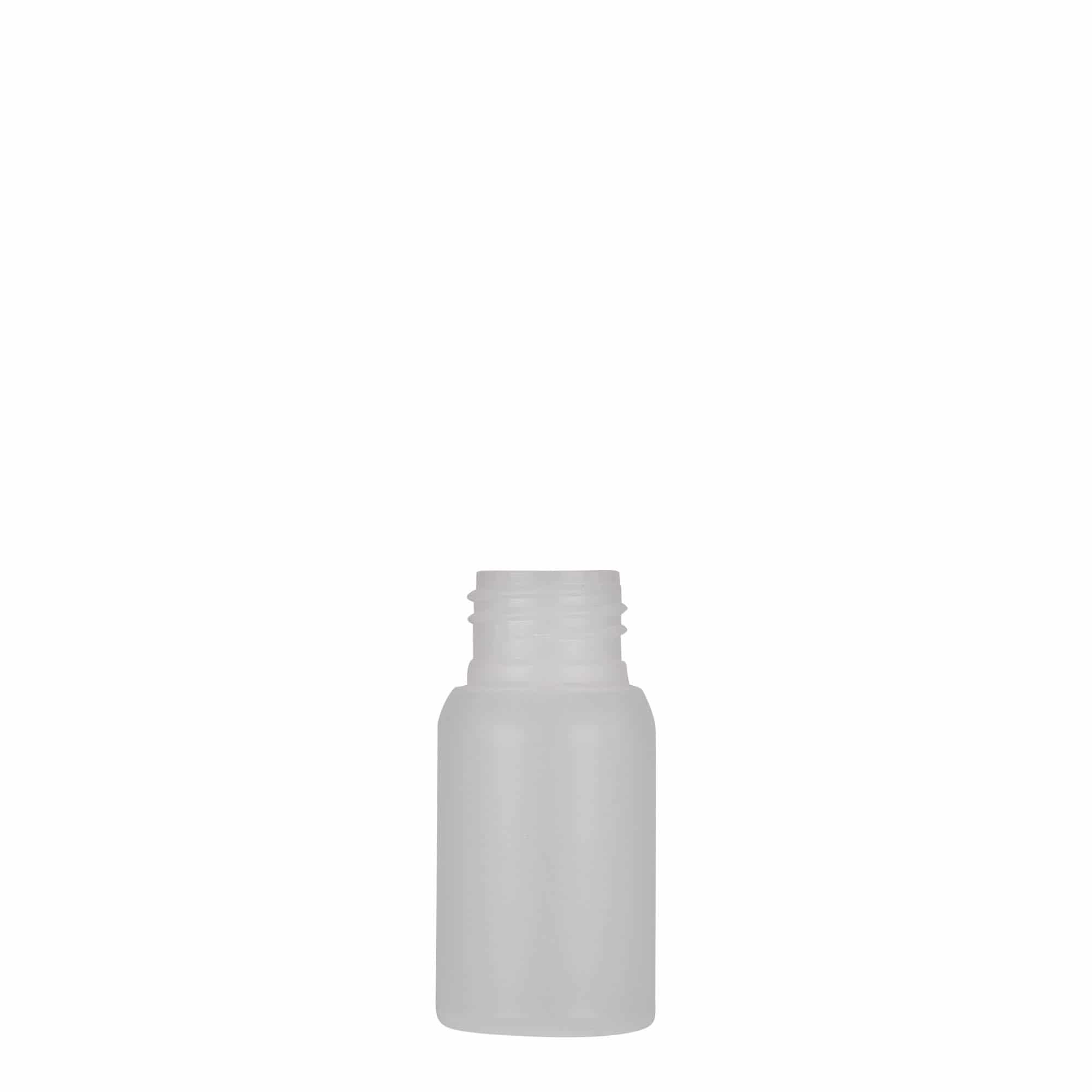 30 ml butelka plastikowa 'Tuffy', HDPE, naturalna, gwint: 24/410