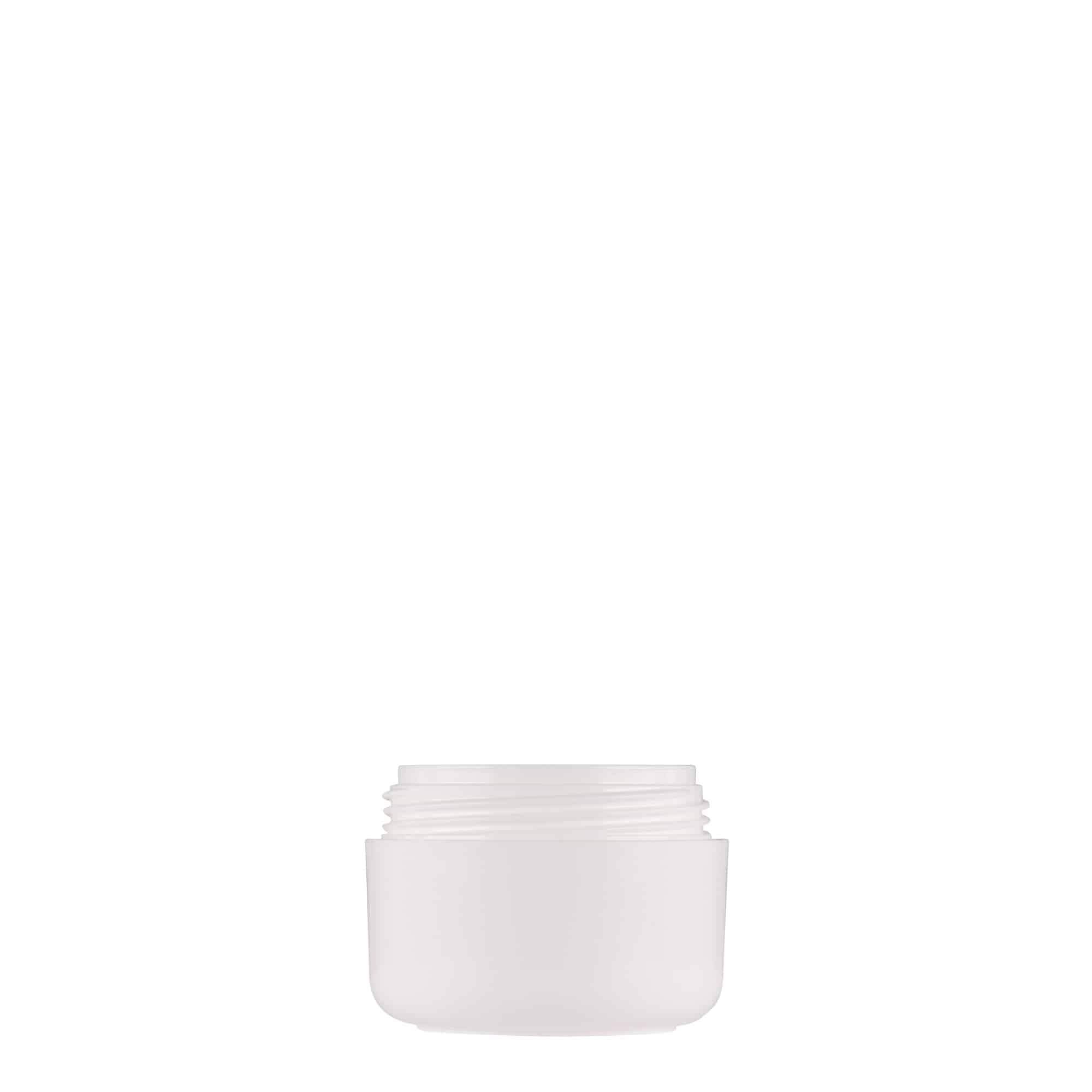 15 ml słoiczek z tworzywa sztucznego 'Bianca', PP, kolor biały, zamknięcie: zakrętka 15 ml słoiczek z tworzywa sztucznego 'Bianca', PP, kolor biały, zamknięcie: zakrętka