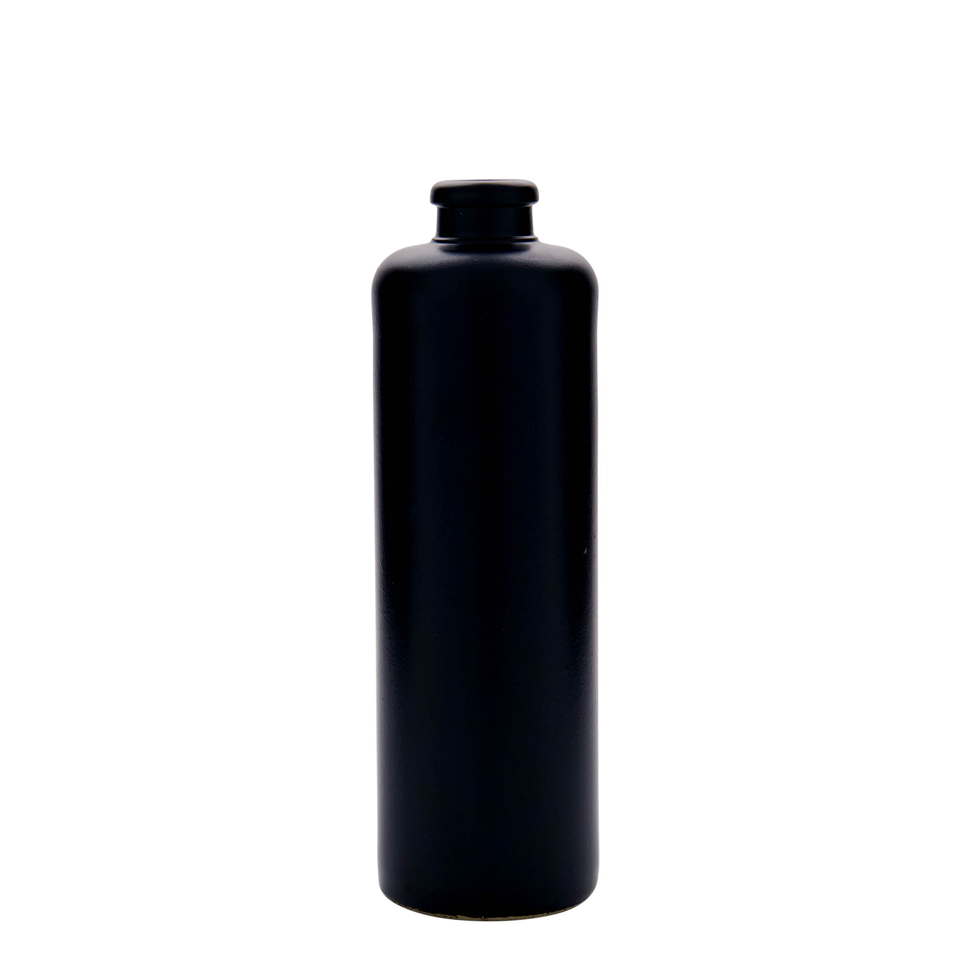 500 ml dzbanek do toniku, kamionka, czarny, wylot: korek