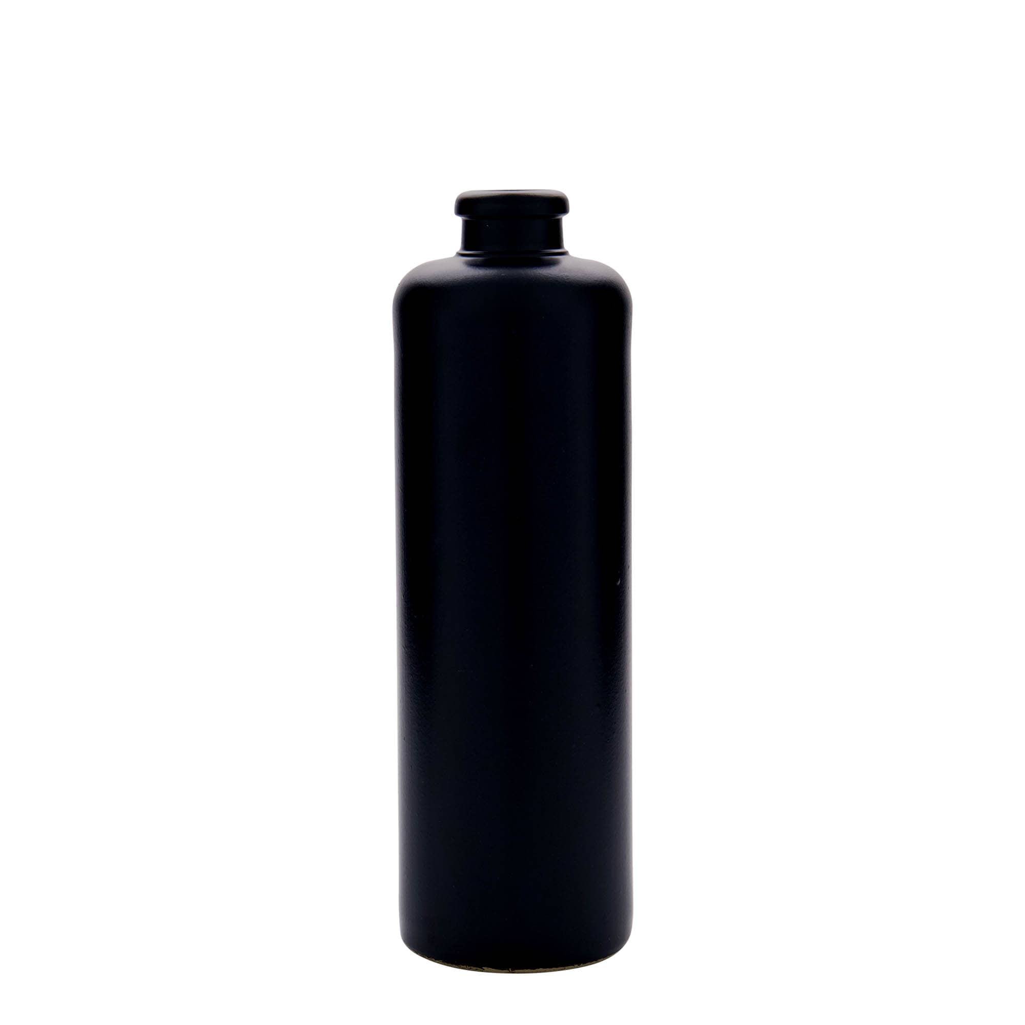 500 ml dzbanek do toniku, kamionka, czarny, wylot: korek