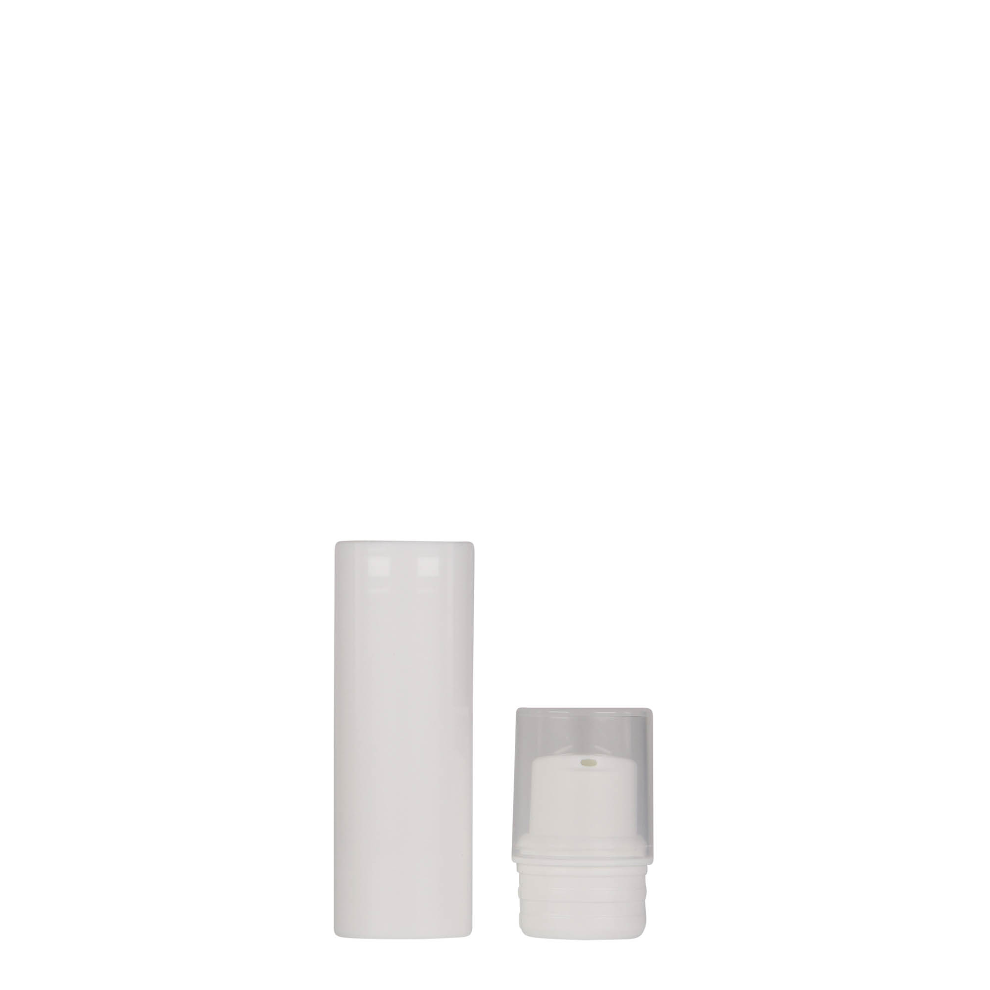 10 ml dozownik beztlenowy 'Nano', tworzywo sztuczne PP, biały 10 ml dozownik beztlenowy 'Nano', tworzywo sztuczne PP, biały