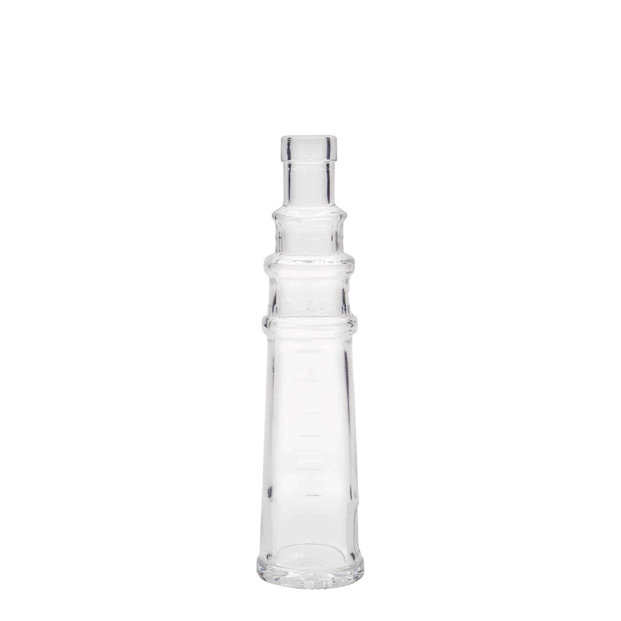 100 ml butelka szklana 'Latarnia morska', zamknięcie: korek 100 ml butelka szklana 'Latarnia morska', zamknięcie: korek