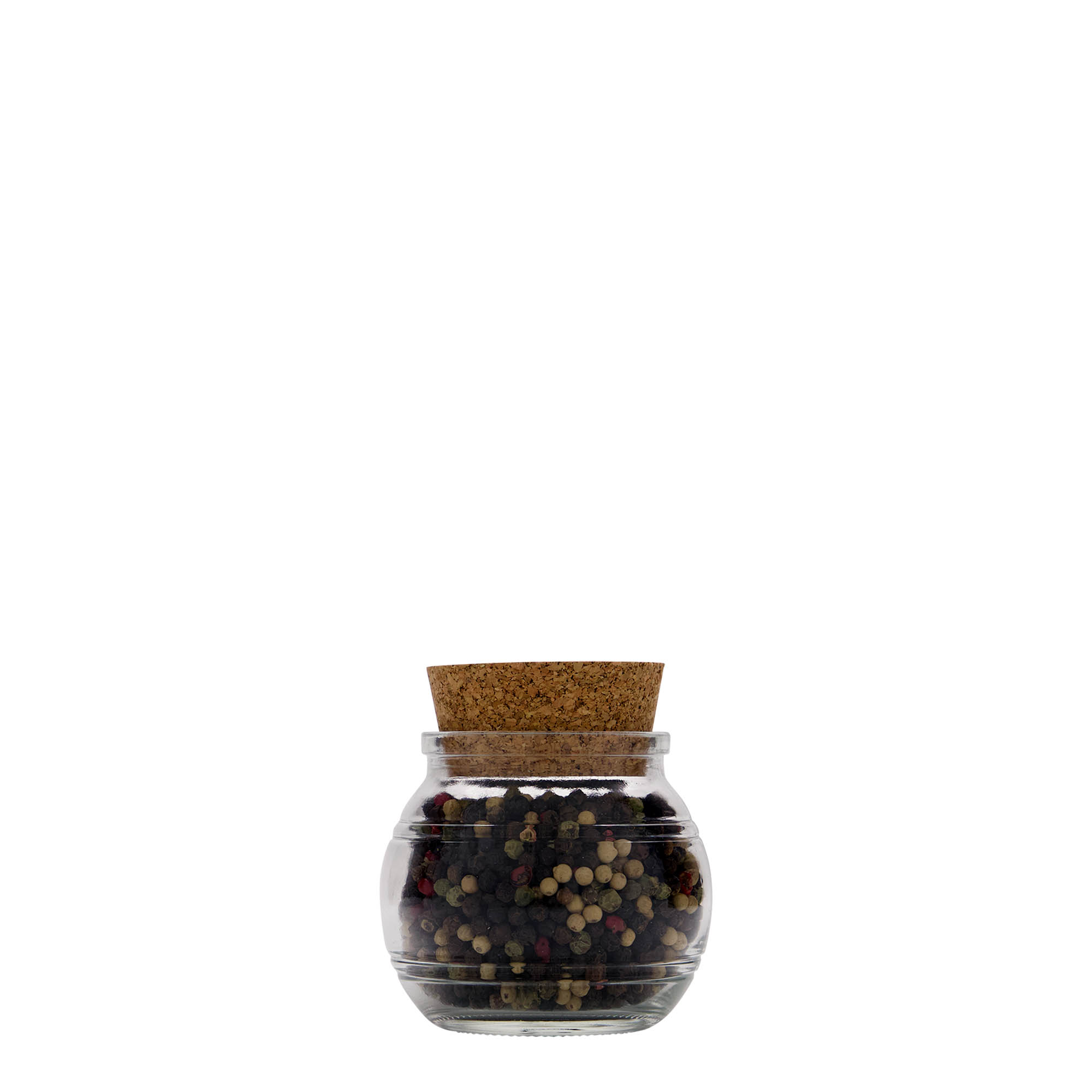 210 ml szklany słoik z korkiem 'Jule', otwór: korek 210 ml szklany słoik z korkiem 'Jule', otwór: korek