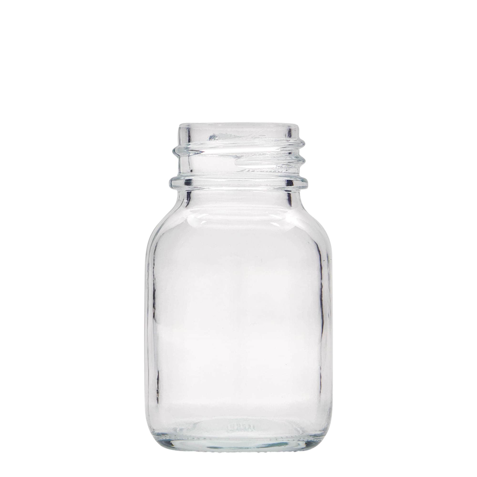 50 ml słoik o szerokiej szyjce, otwór: DIN 32