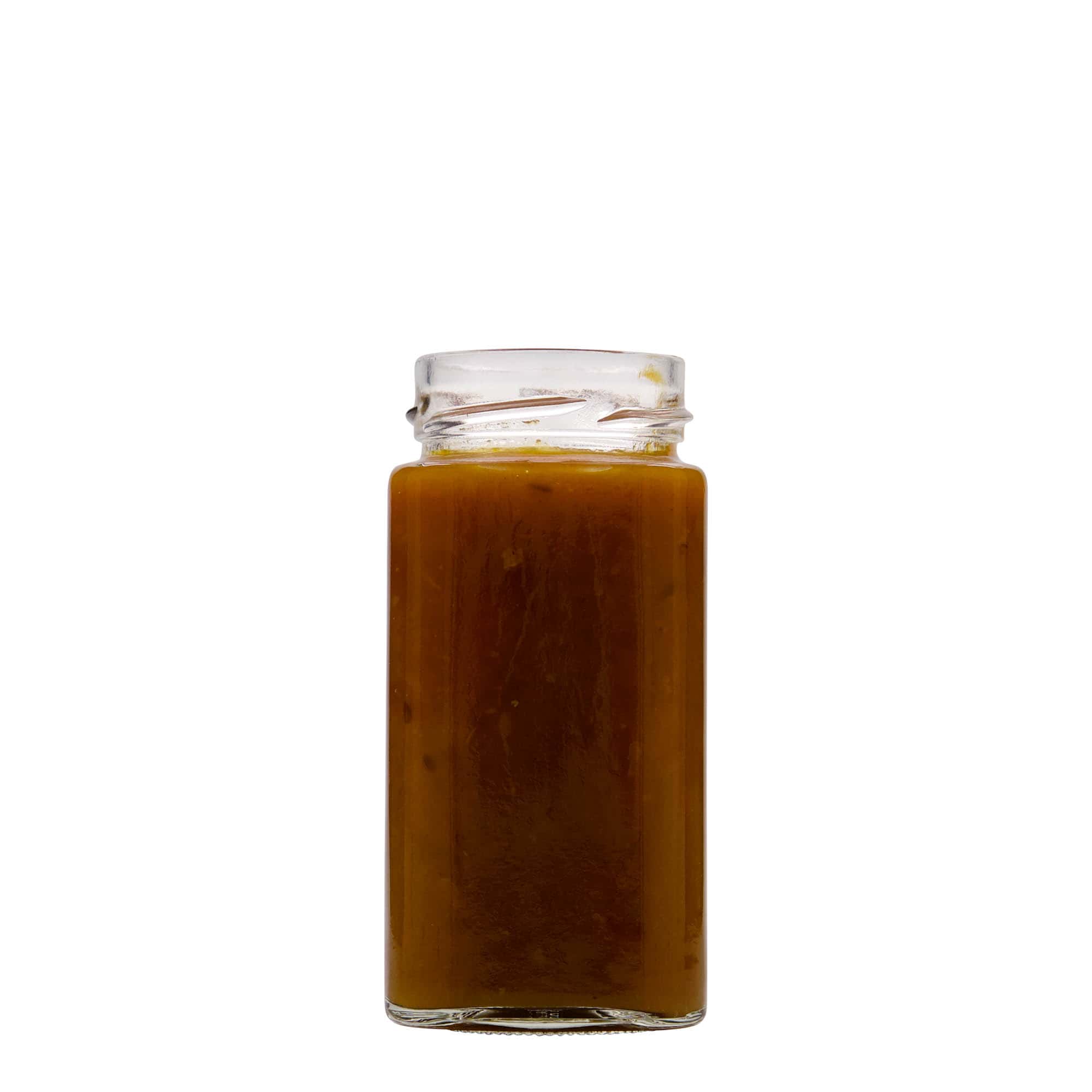 314 ml sześcienne szkło 'Funny', otwór: Deep-Twist-Off (DTO 58)