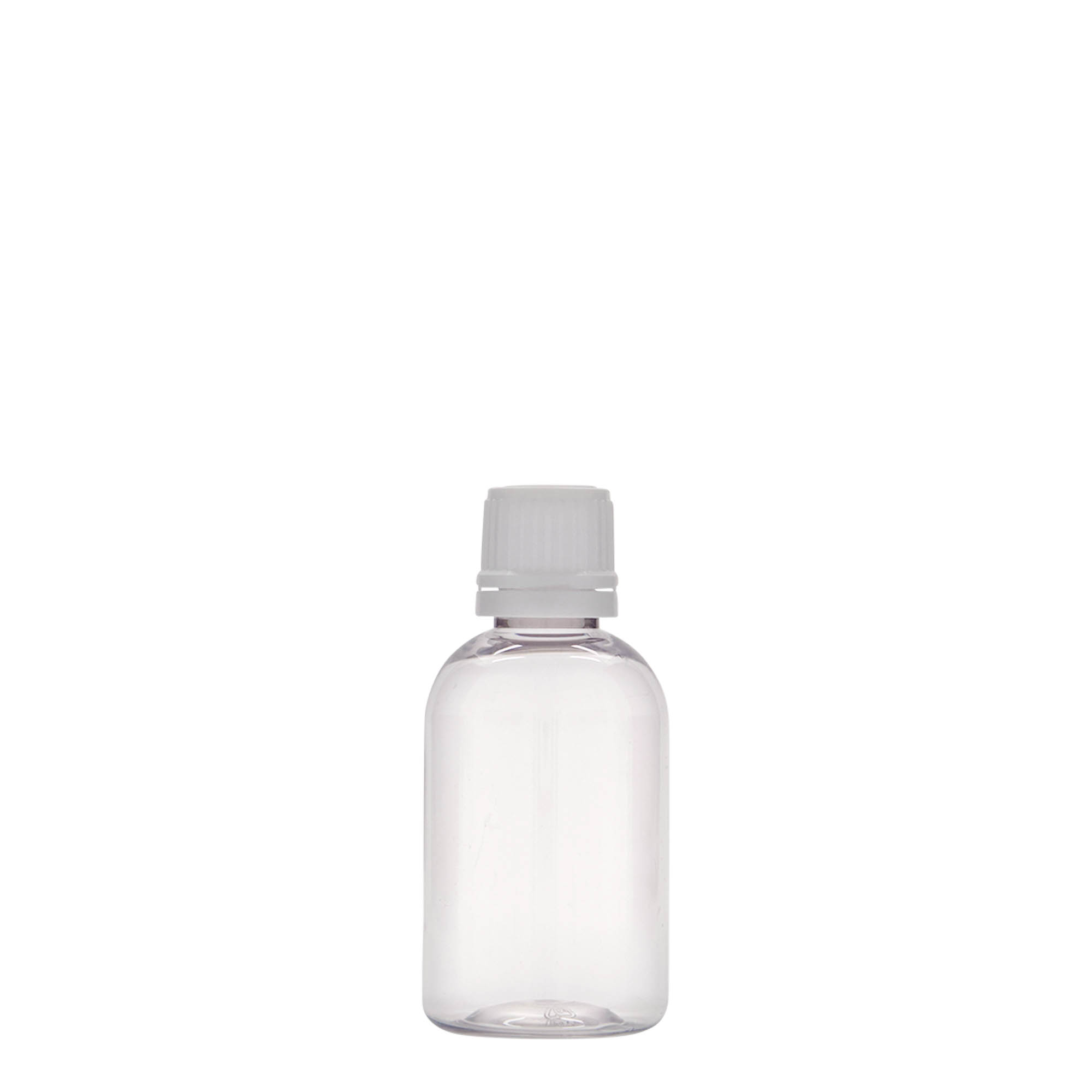 50 ml butelka medyczna PET „Easy Living”, tworzywo sztuczne, gwint: DIN 18