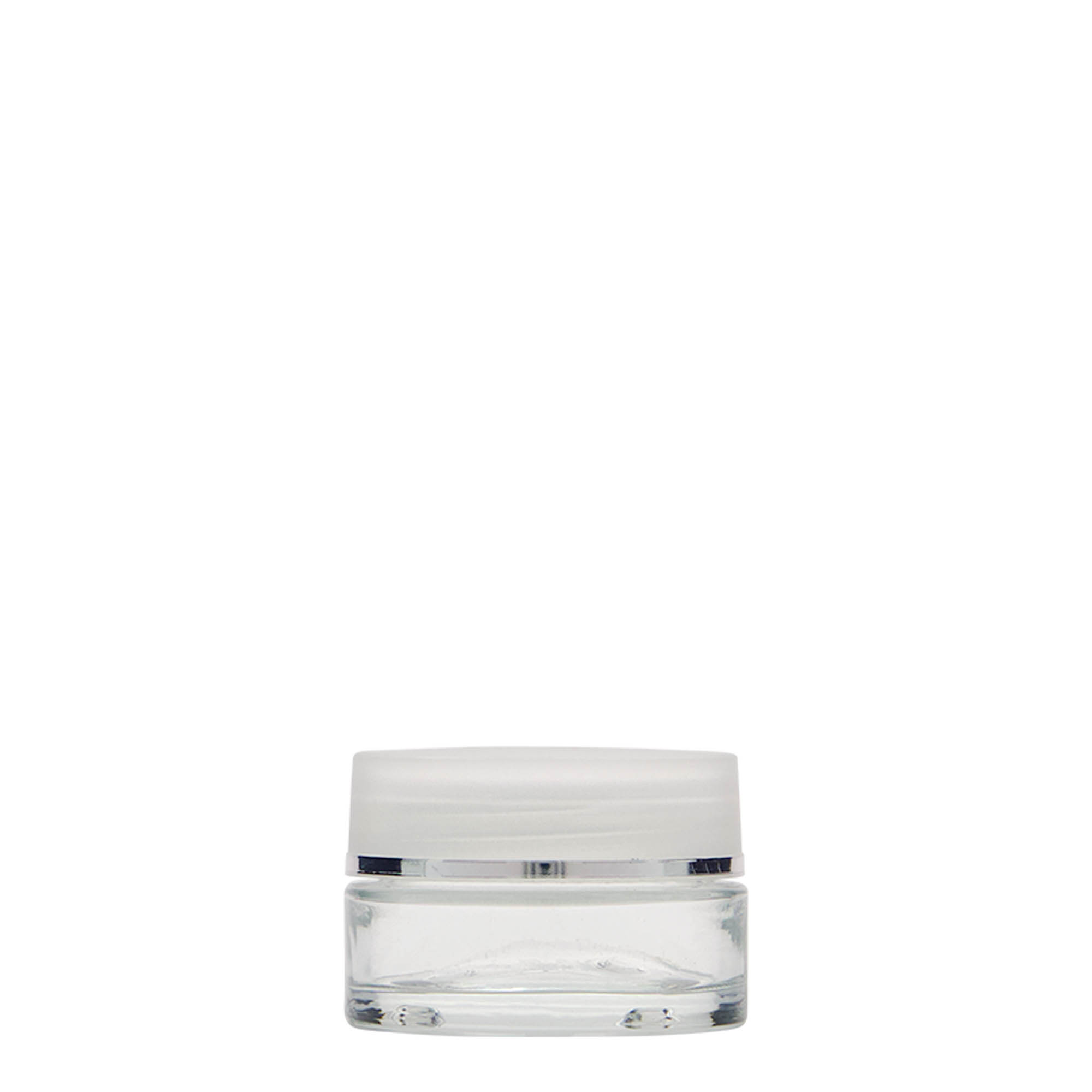 15 ml słoik „Clear Edition”, szkło, wylot: zakrętka na gwint 15 ml słoik „Clear Edition”, szkło, wylot: zakrętka na gwint
