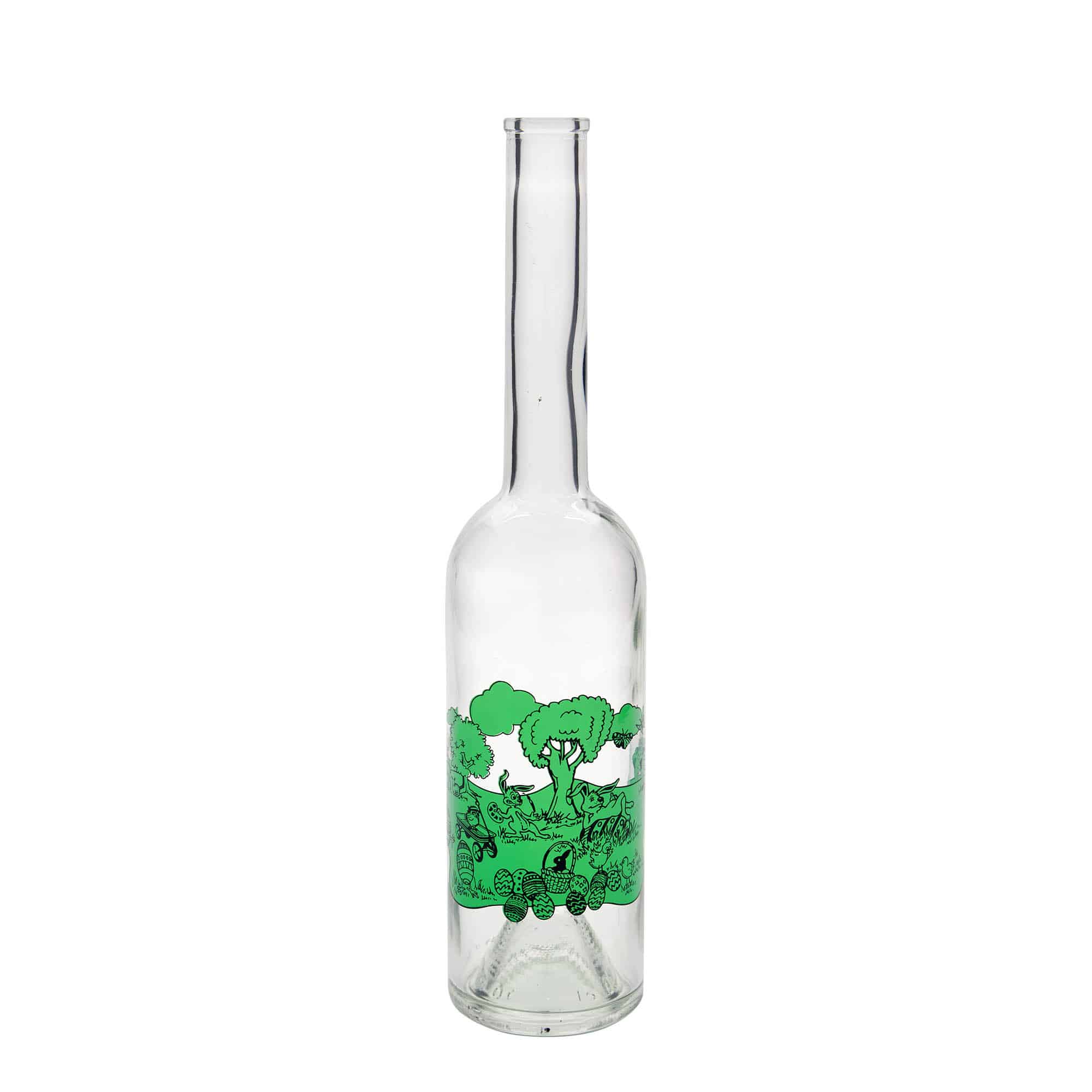 500 ml butelka szklana 'Opera', wzór: Wesołego alleluja, zamknięcie: korek 500 ml butelka szklana 'Opera', wzór: Wesołego alleluja, zamknięcie: korek