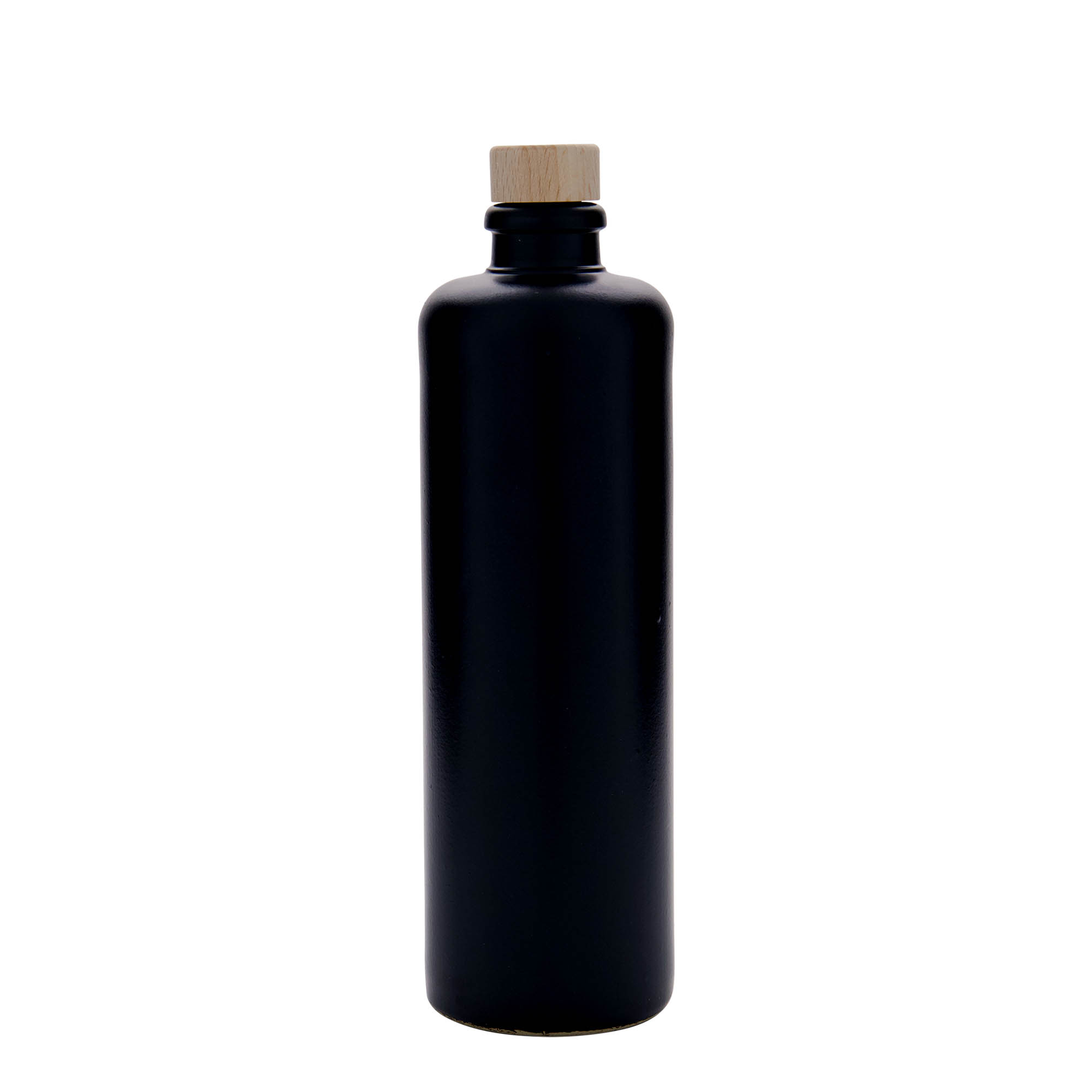 500 ml dzbanek do toniku, kamionka, czarny, wylot: korek