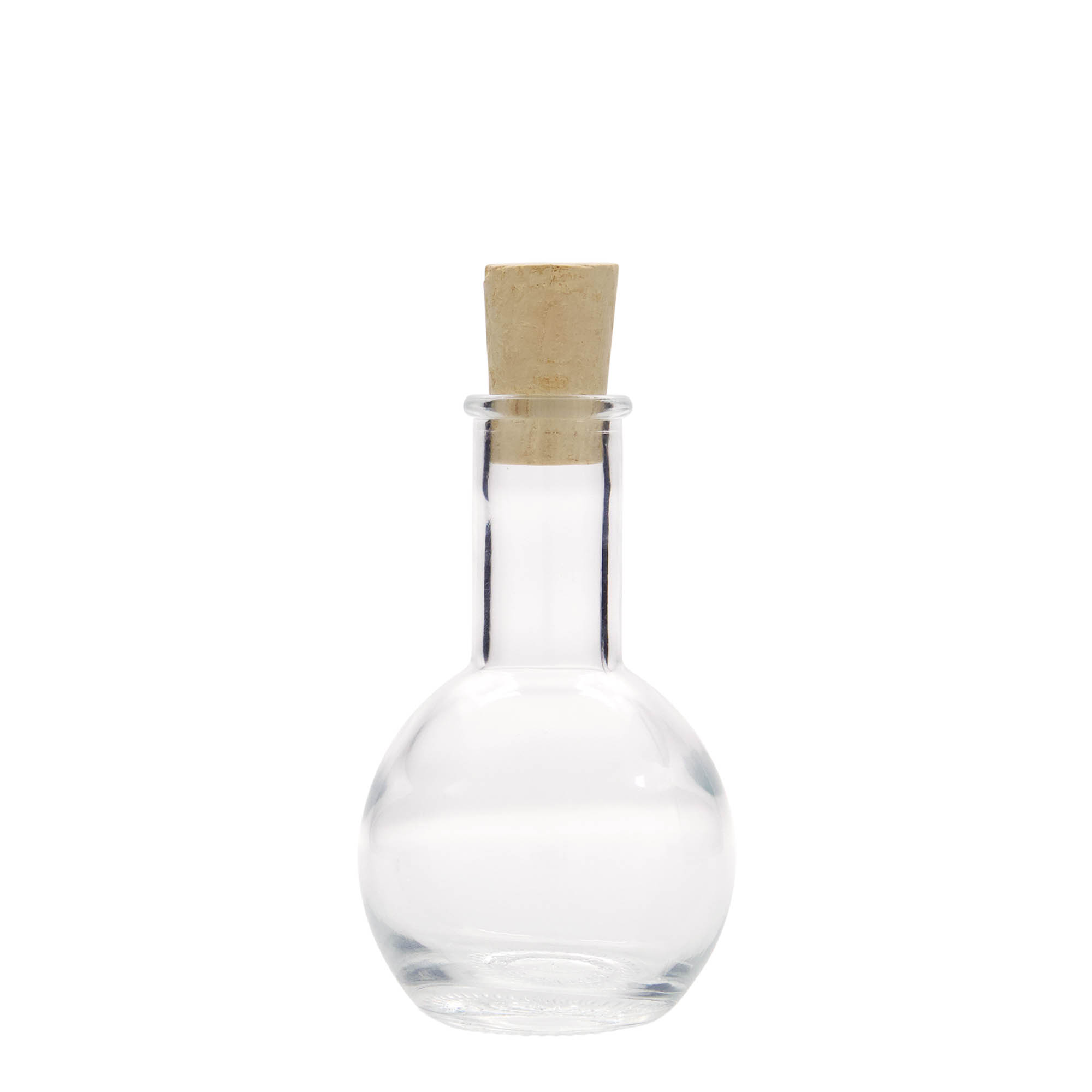 Butelka szklana 100 ml „Tulipano”, otwór: korek Butelka szklana 100 ml „Tulipano”, otwór: korek