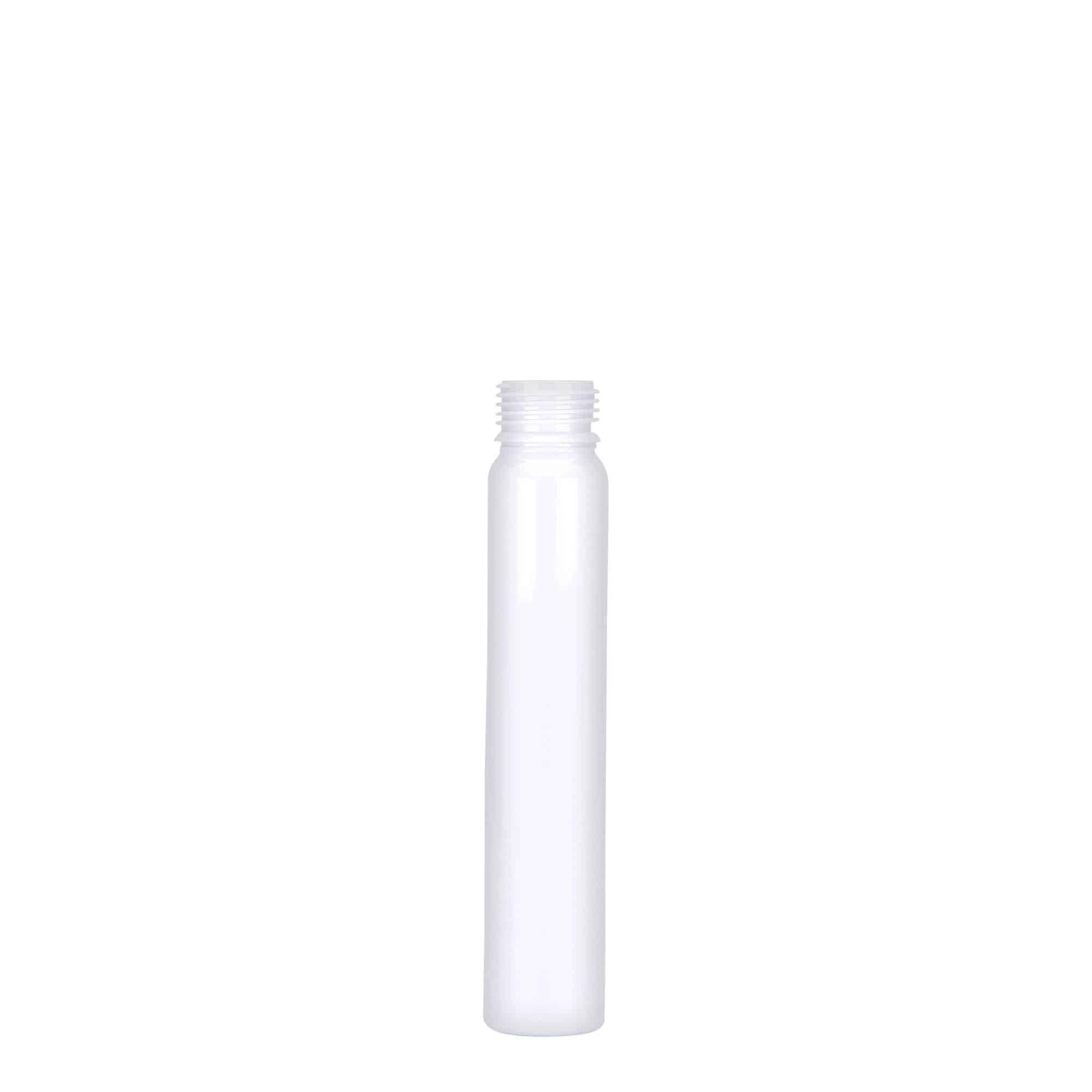 25 ml rurka PET, tworzywo sztuczne, kolor biały, zamknięcie: zakrętka 25 ml rurka PET, tworzywo sztuczne, kolor biały, zamknięcie: zakrętka