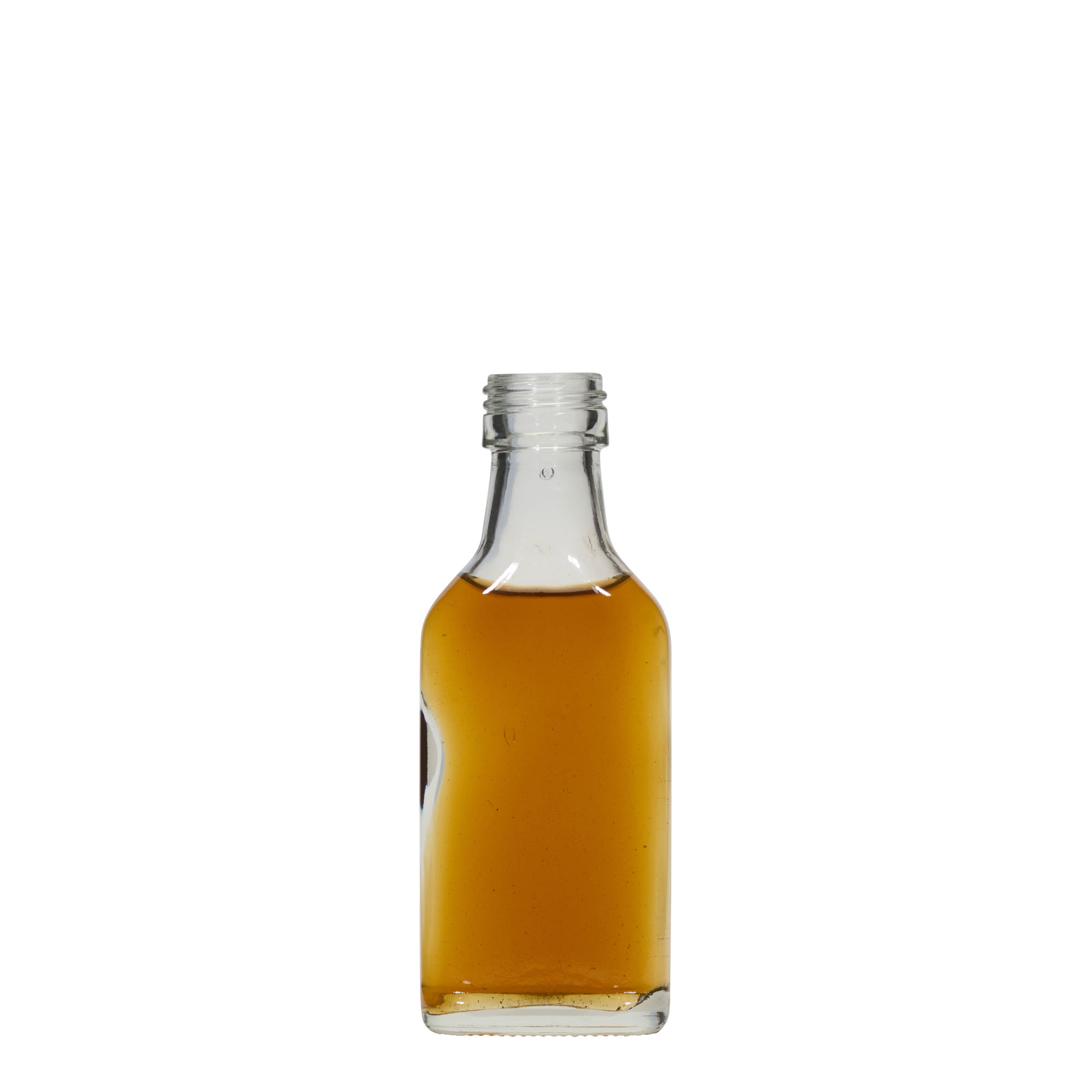 40 ml butelka kieszonkowa, prostokątna, gwint: PP 22 40 ml butelka kieszonkowa, prostokątna, gwint: PP 22