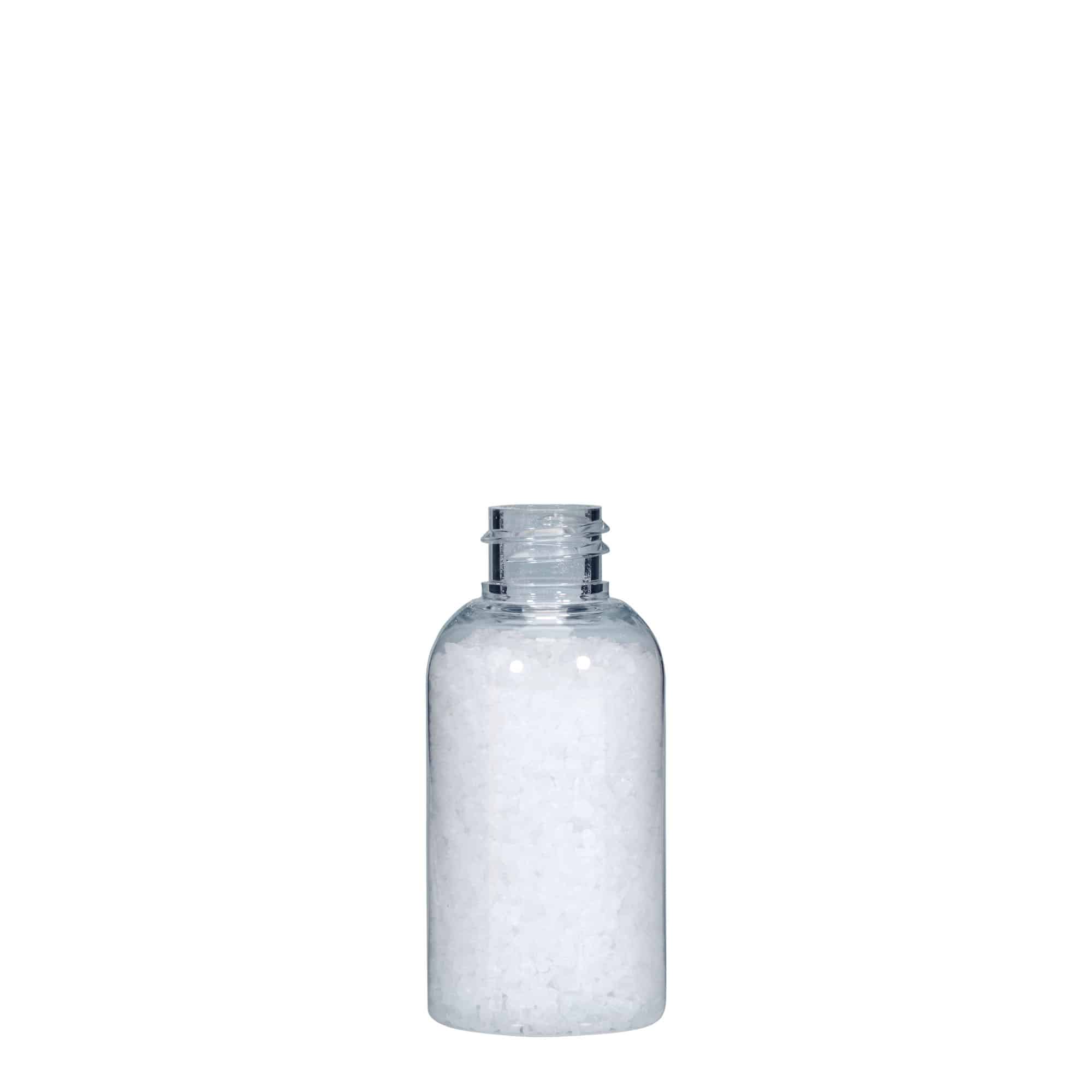 50 ml butelka PET 'Boston', tworzywo sztuczne, zamknięcie: 20/410