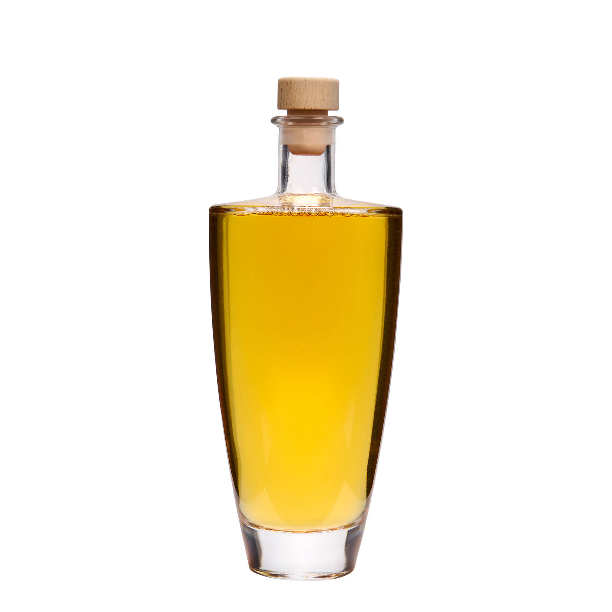 500 ml butelka szklana 'Vanessa', owalna, wylot: korek 500 ml butelka szklana 'Vanessa', owalna, wylot: korek