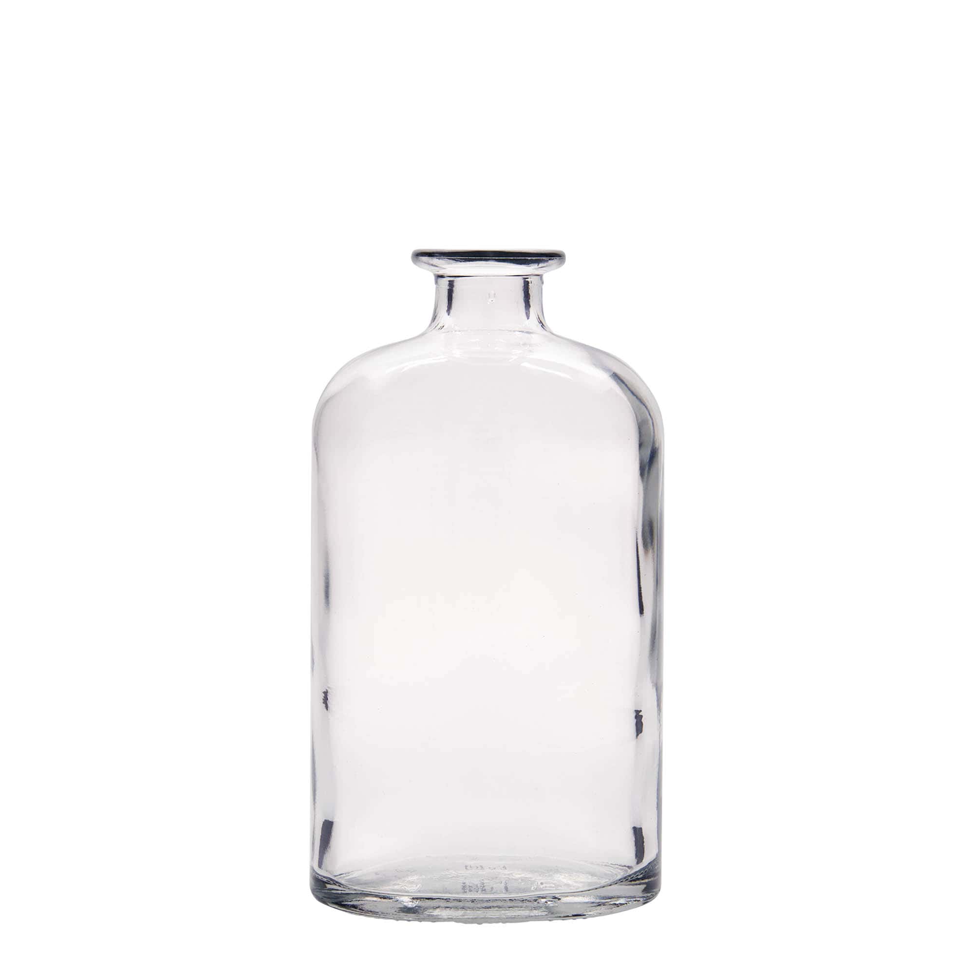 500 ml butelka szklana 'Dundee', owalna, zamknięcie: korek 500 ml butelka szklana 'Dundee', owalna, zamknięcie: korek