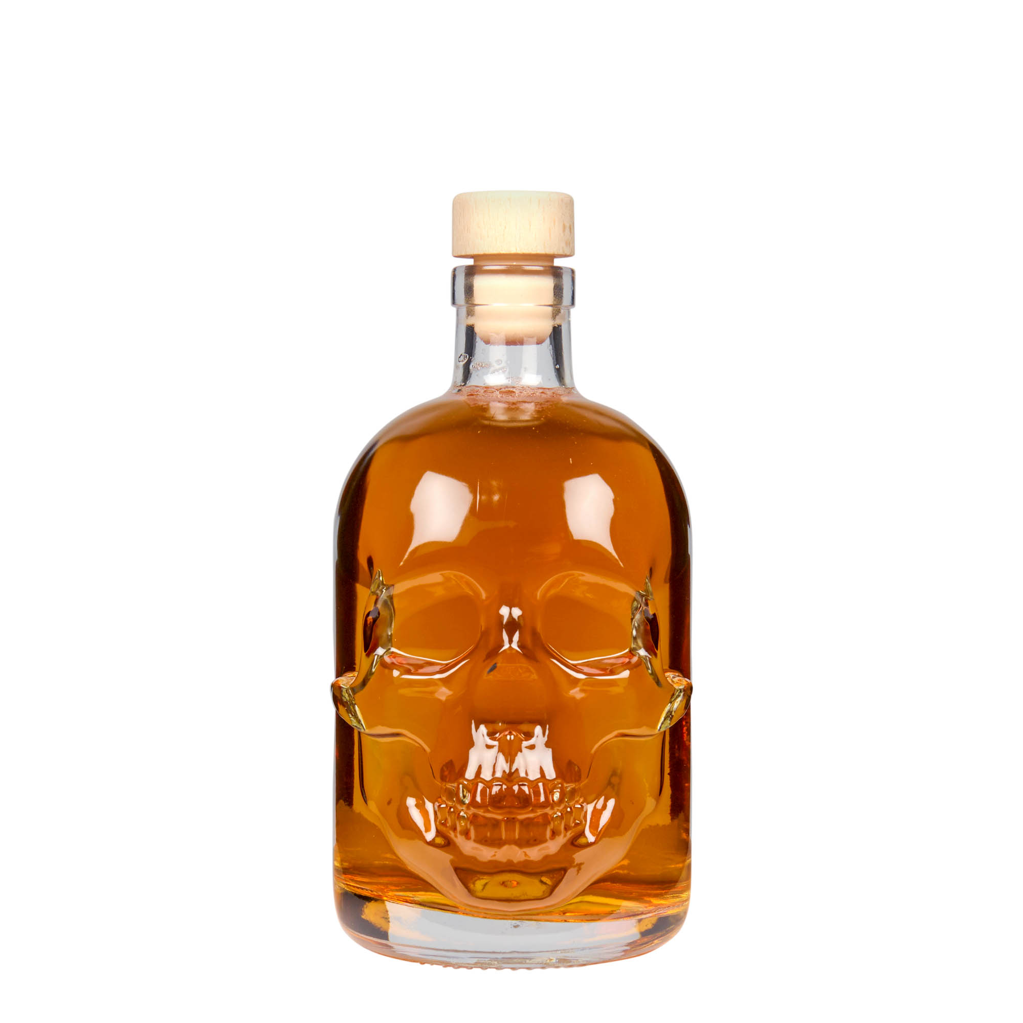 500 ml butelka szklana „Totenkopf”, otwór: korek